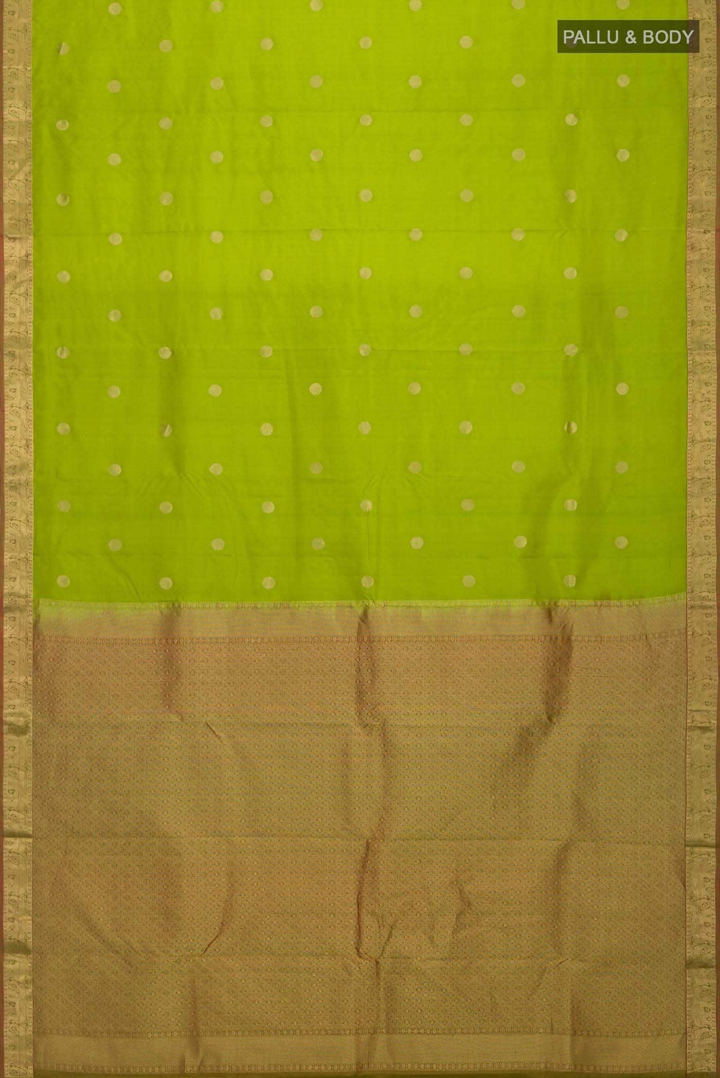 Green Kanchipuram Silk Saree