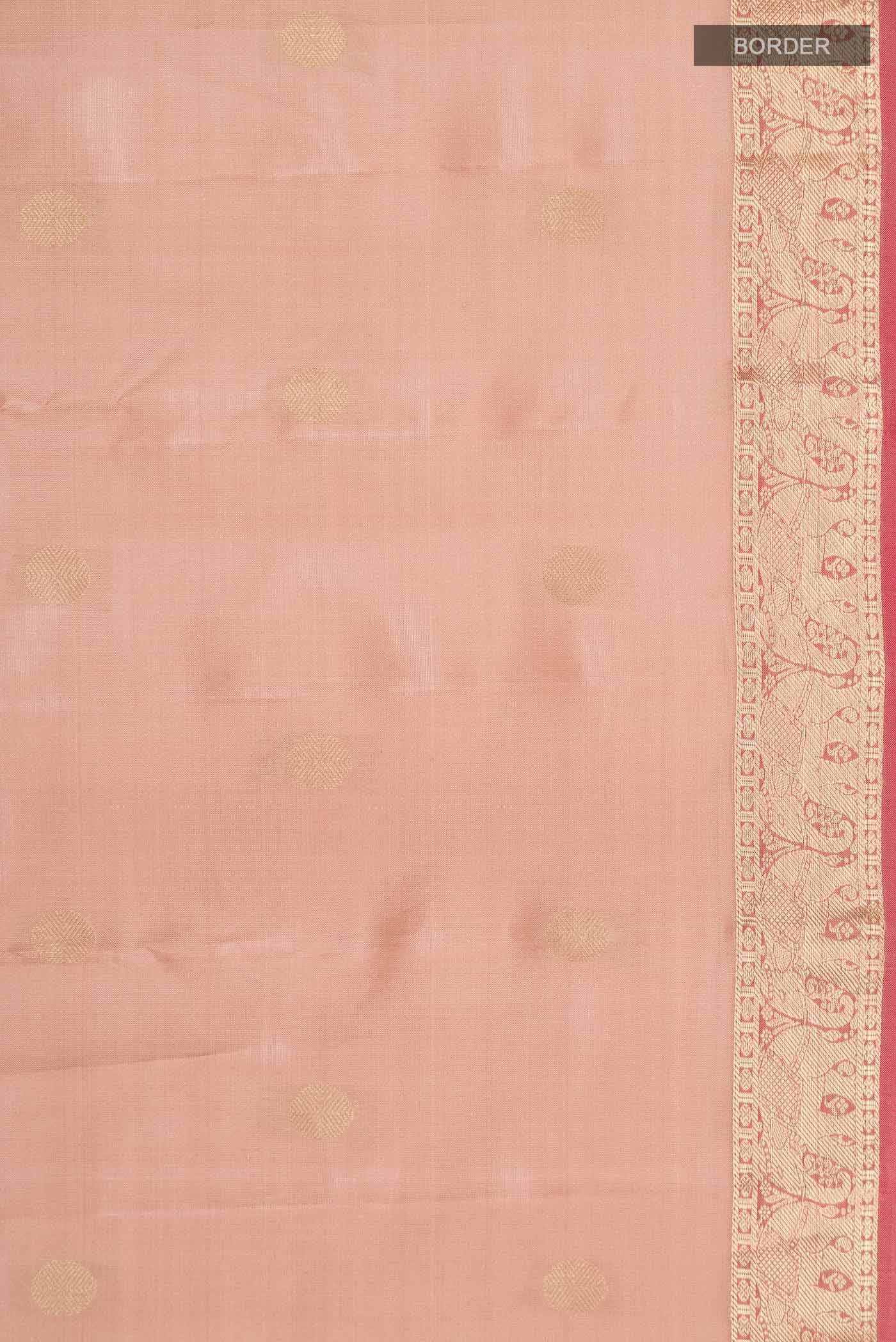 Brown Kanchipuram Silk Saree