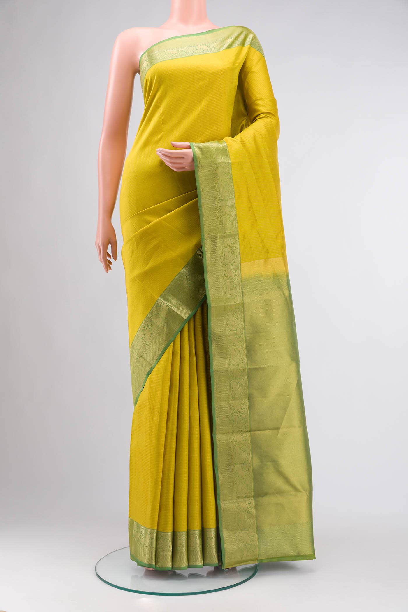 Green Kanchipuram Silk Saree