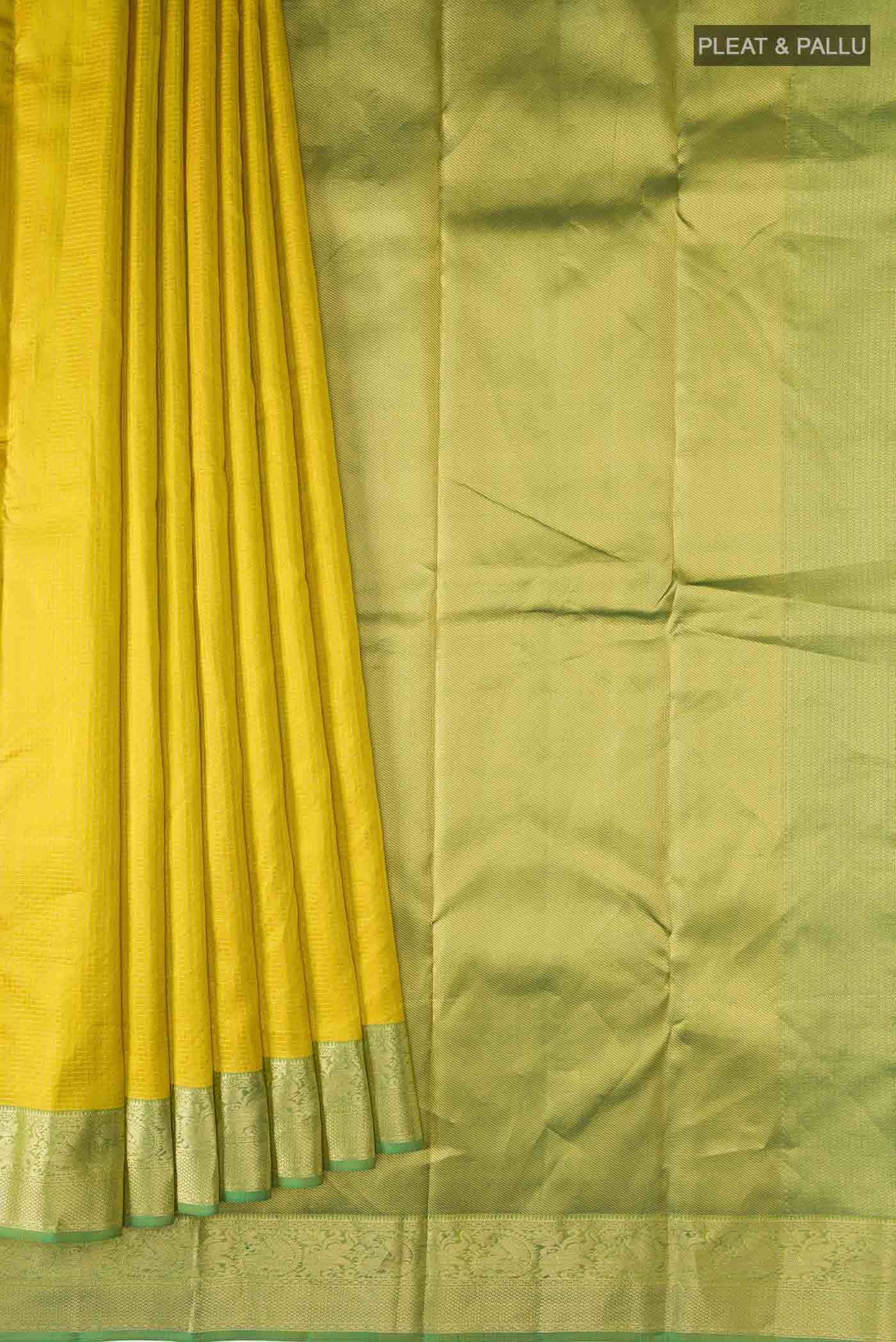 Green Kanchipuram Silk Saree