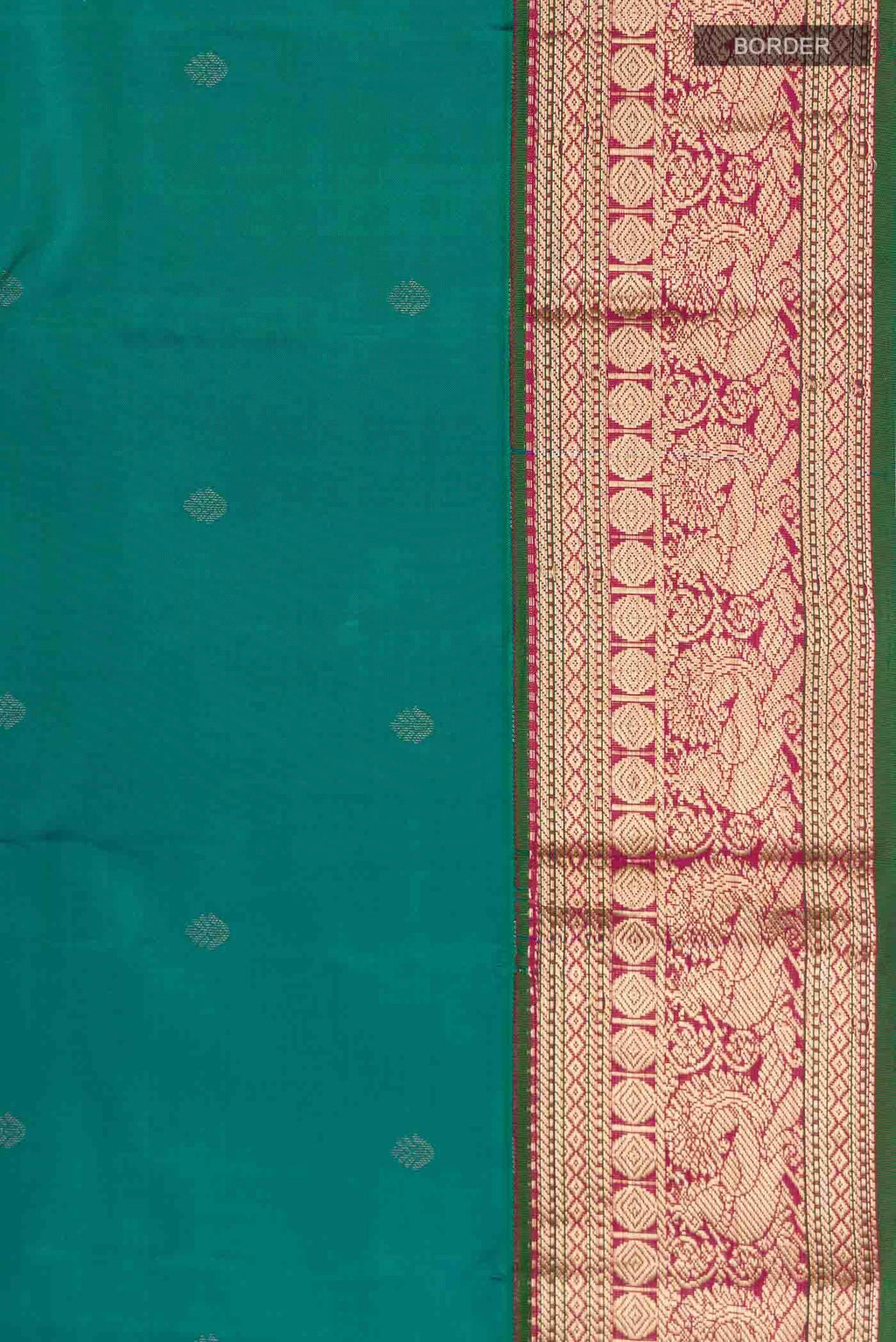 Blue Kanchipuram Silk Saree