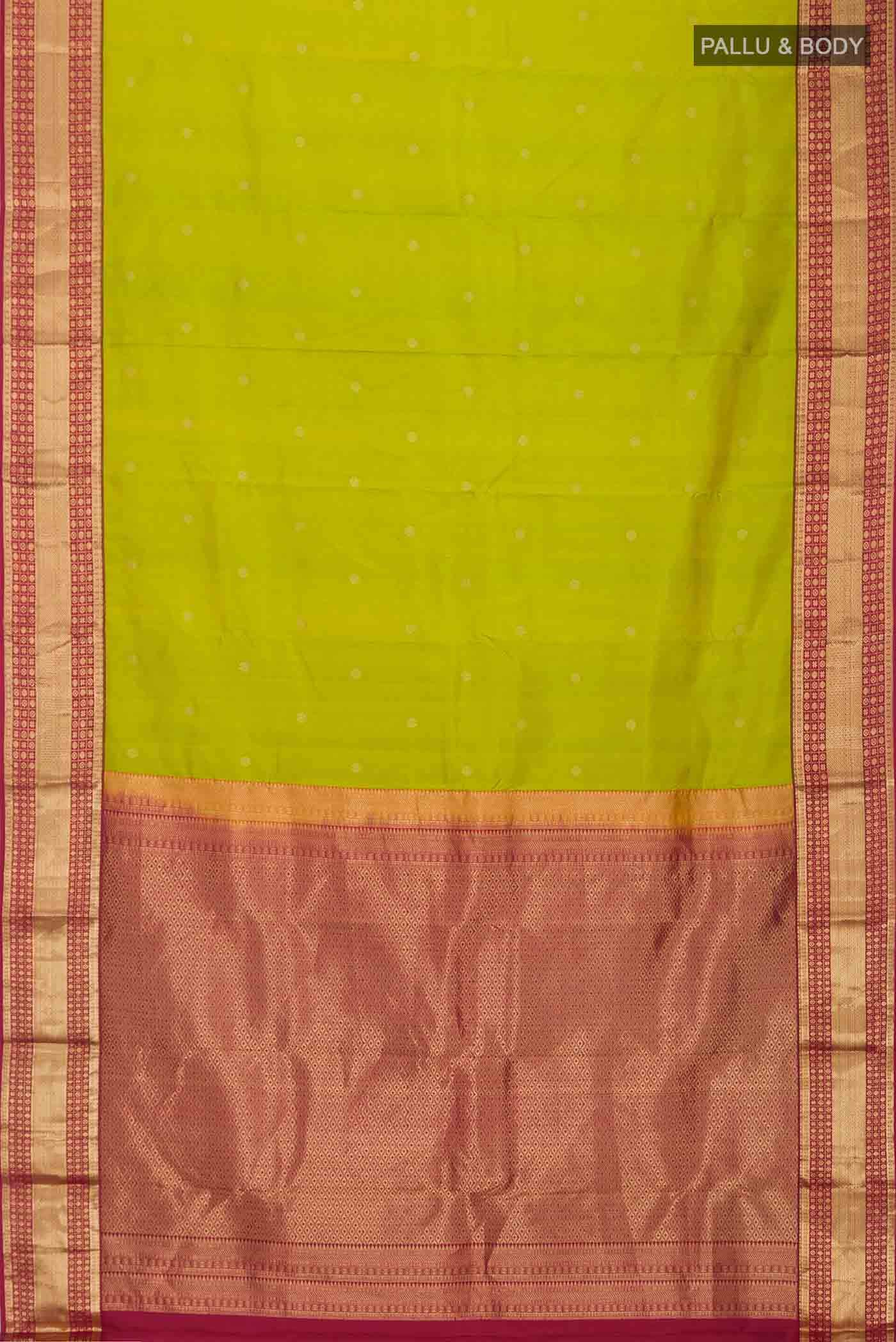 Green Kanchipuram Silk Saree
