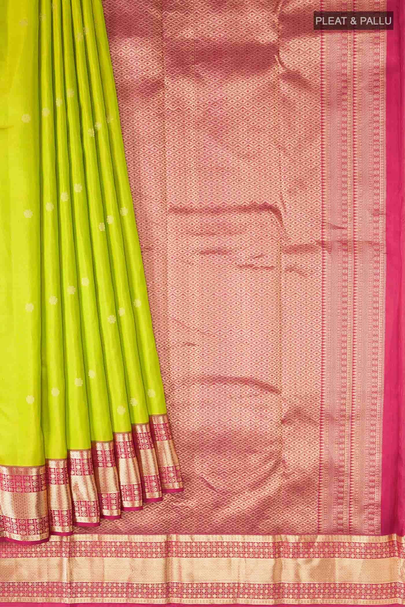 Green Kanchipuram Silk Saree