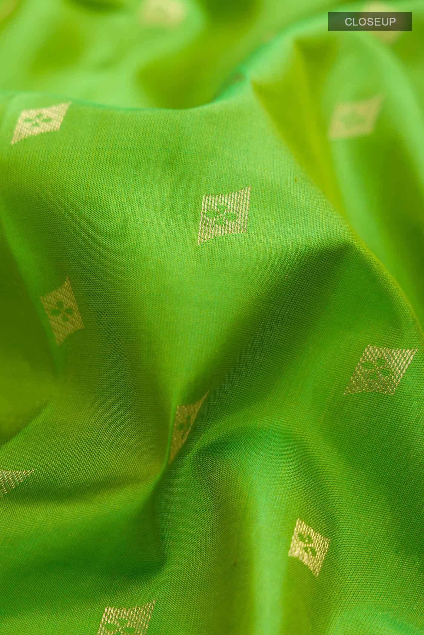 Green Kanchipuram Silk Saree