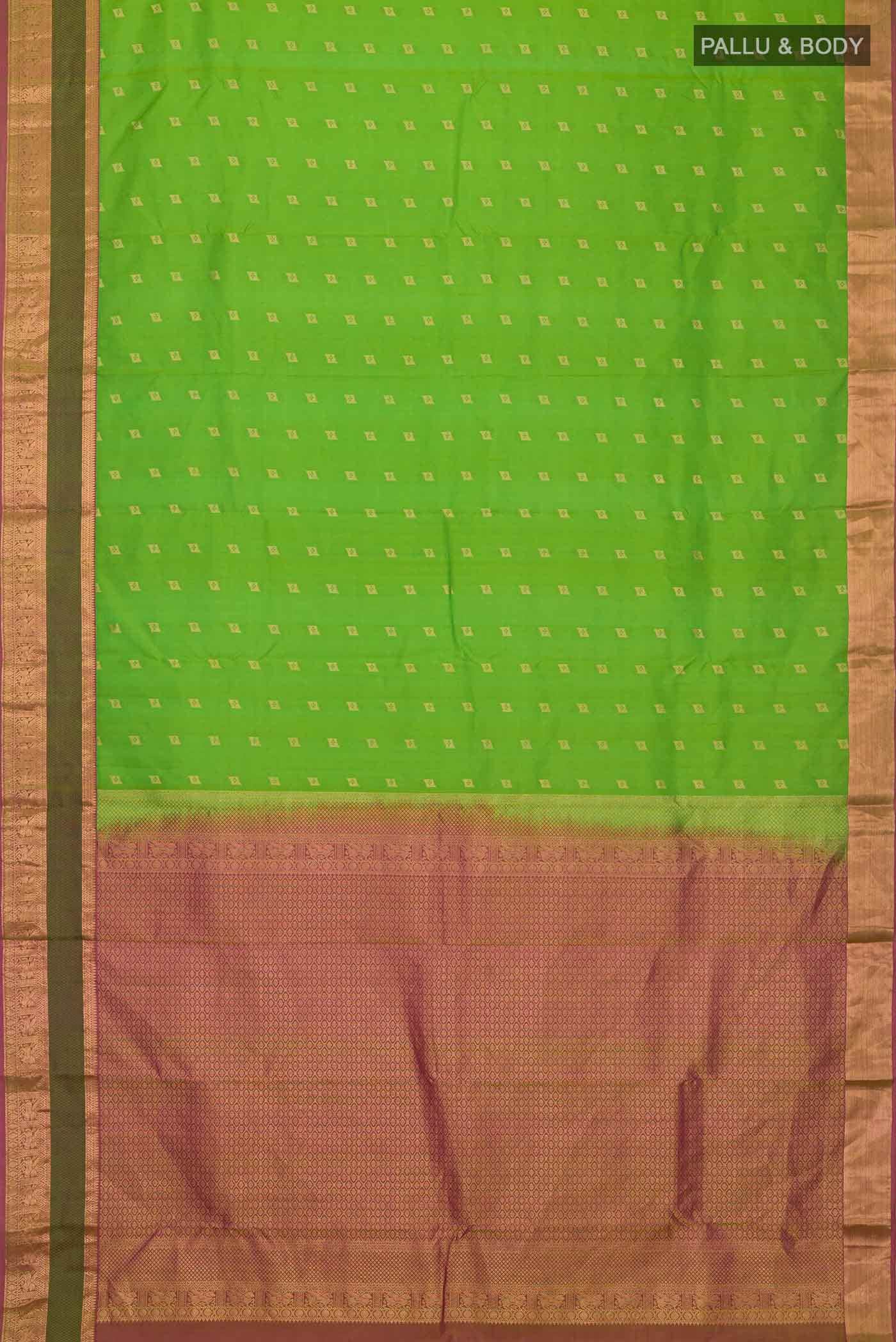 Green Kanchipuram Silk Saree