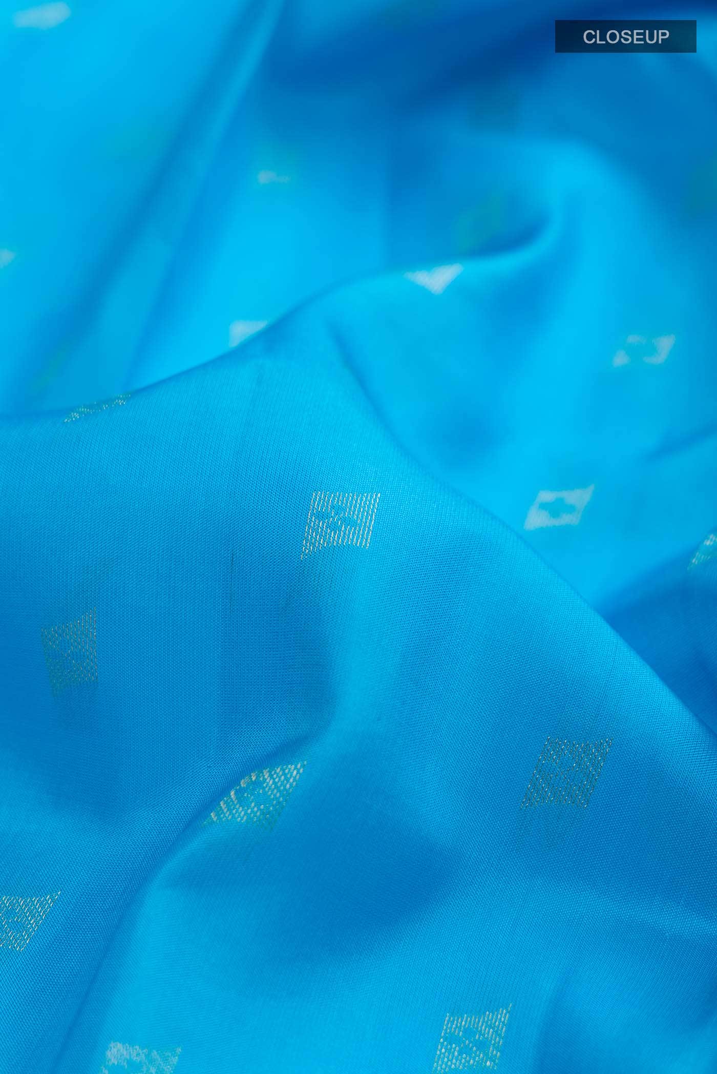 Blue Kanchipuram Silk Saree