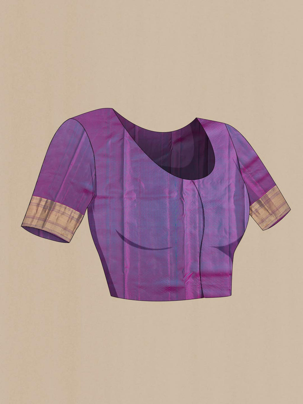 Blue Kanchipuram Silk Saree