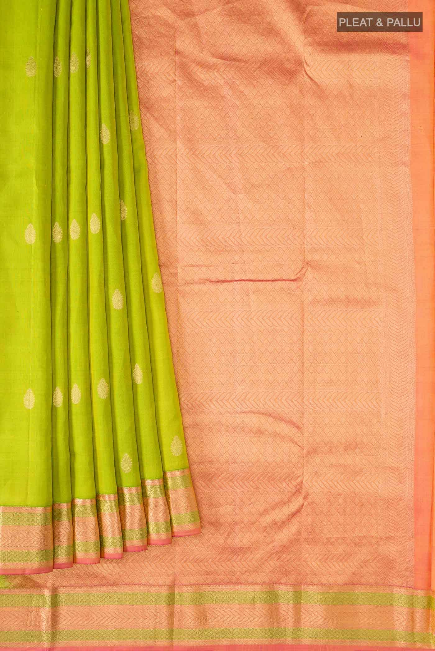 Green Kanchipuram Silk Saree