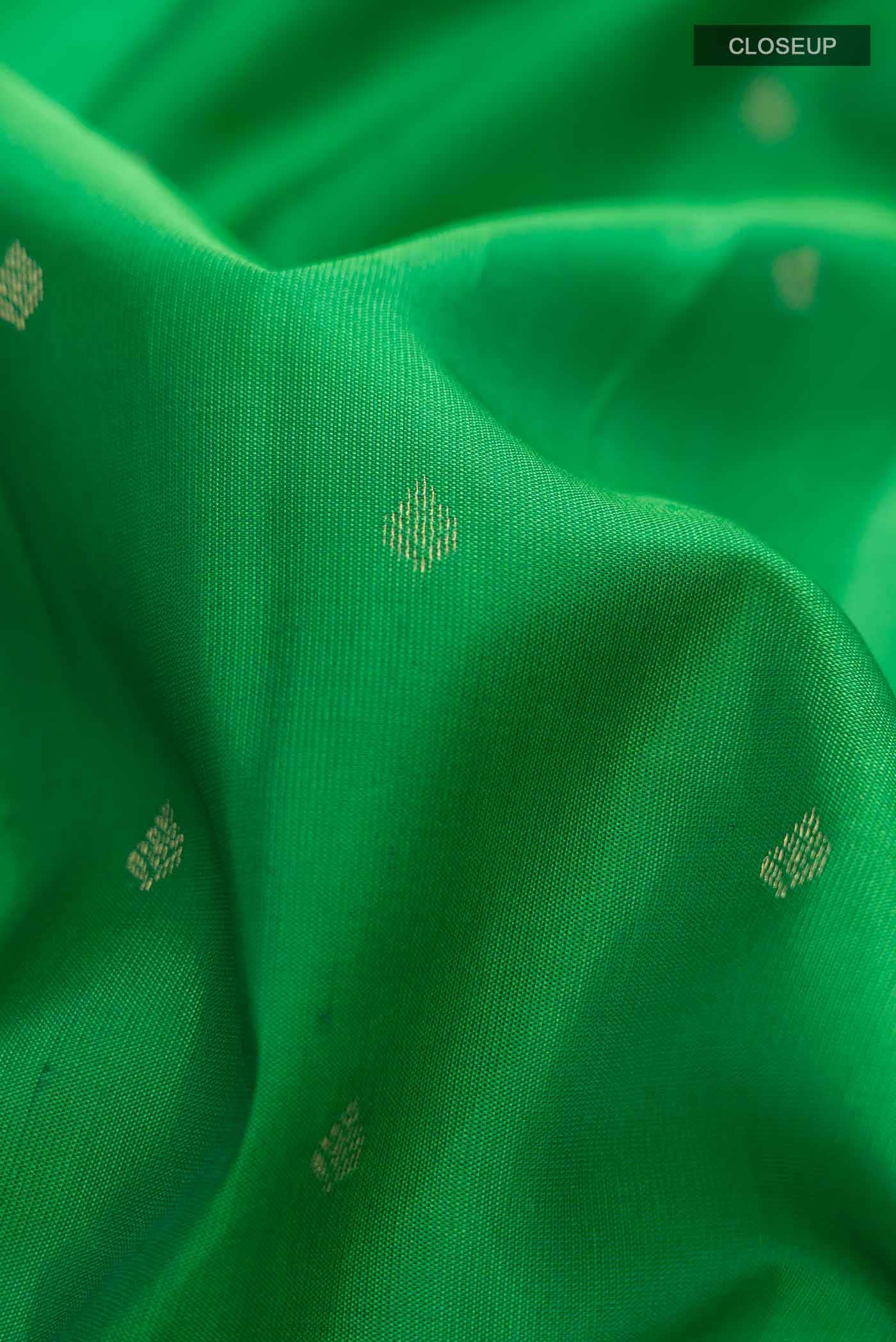 Green Kanchipuram Silk Saree