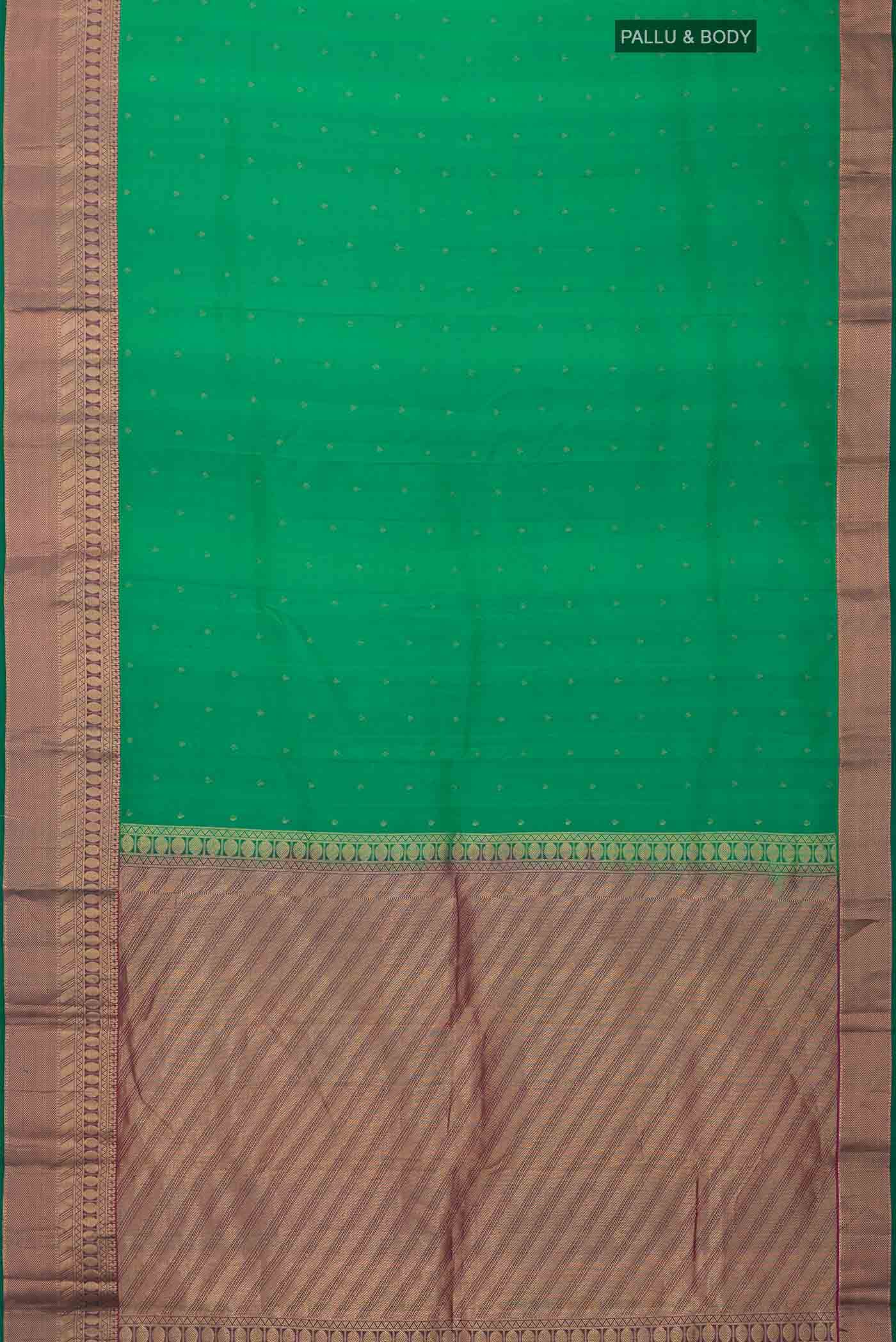 Green Kanchipuram Silk Saree