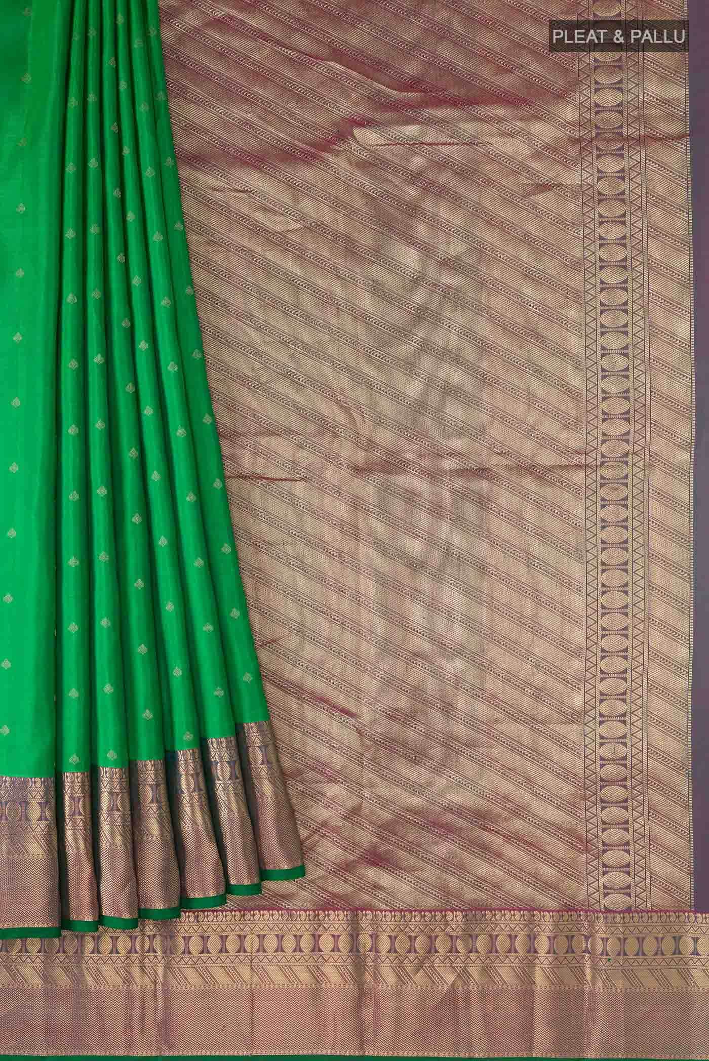 Green Kanchipuram Silk Saree
