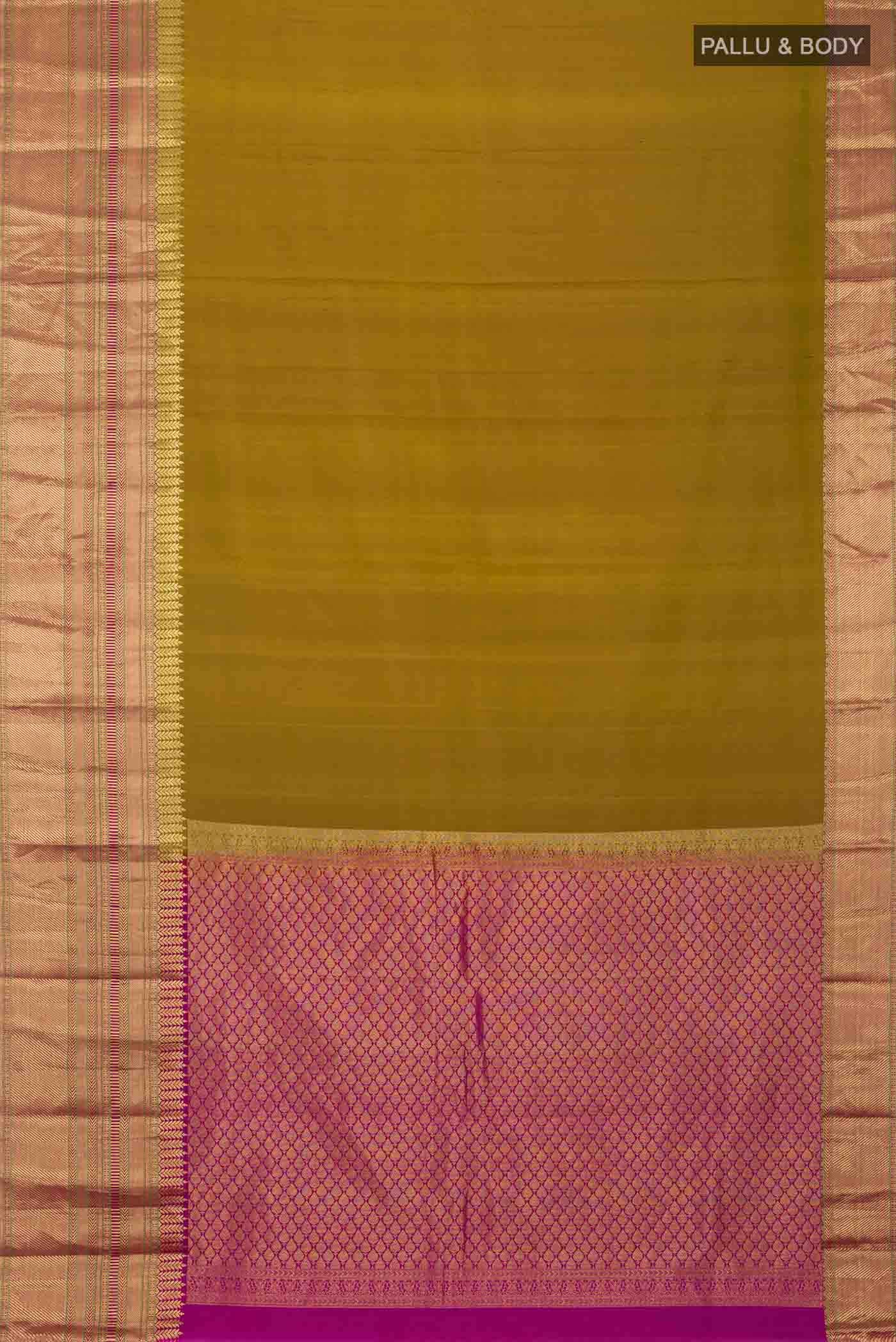 Green Kanchipuram Silk Saree