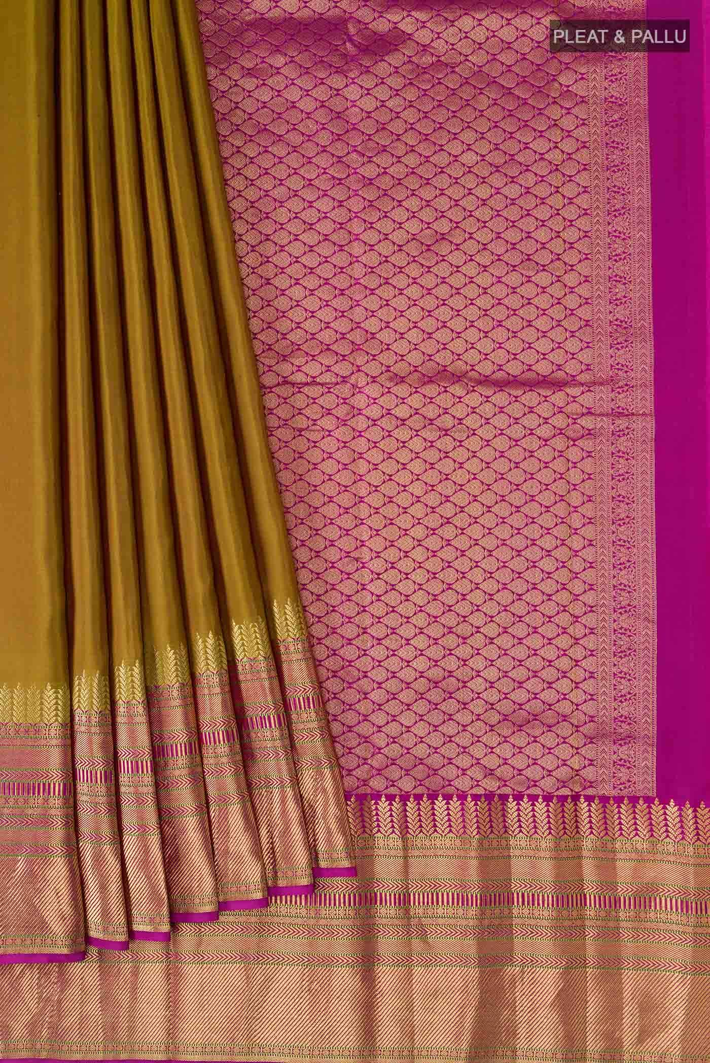 Green Kanchipuram Silk Saree