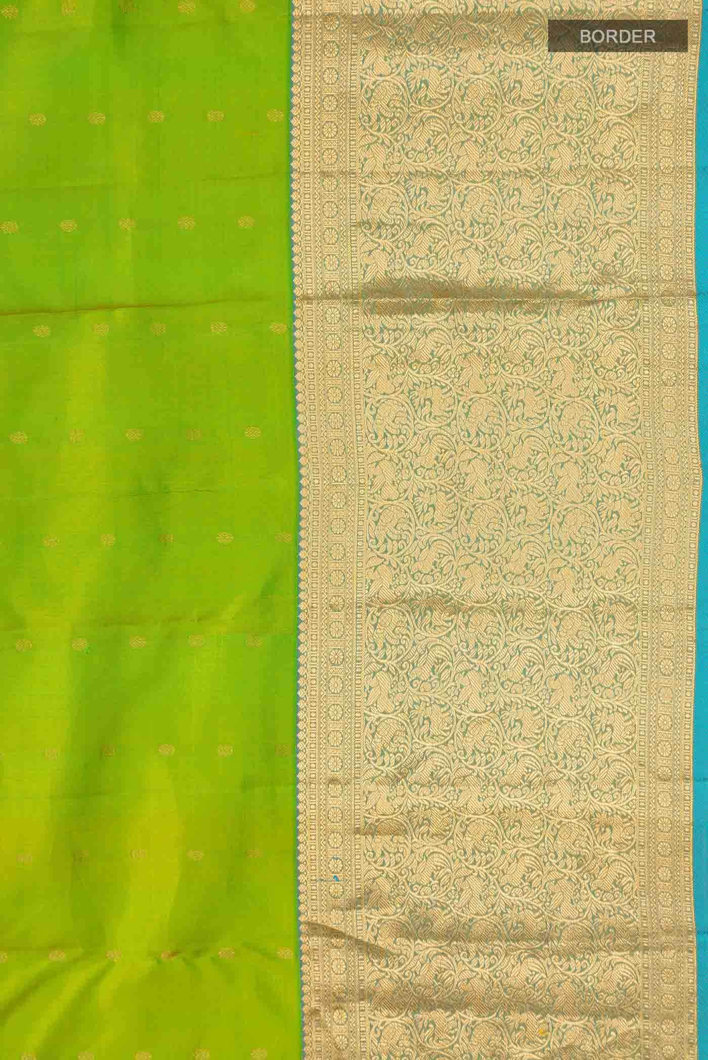 Green Kanchipuram Silk Saree