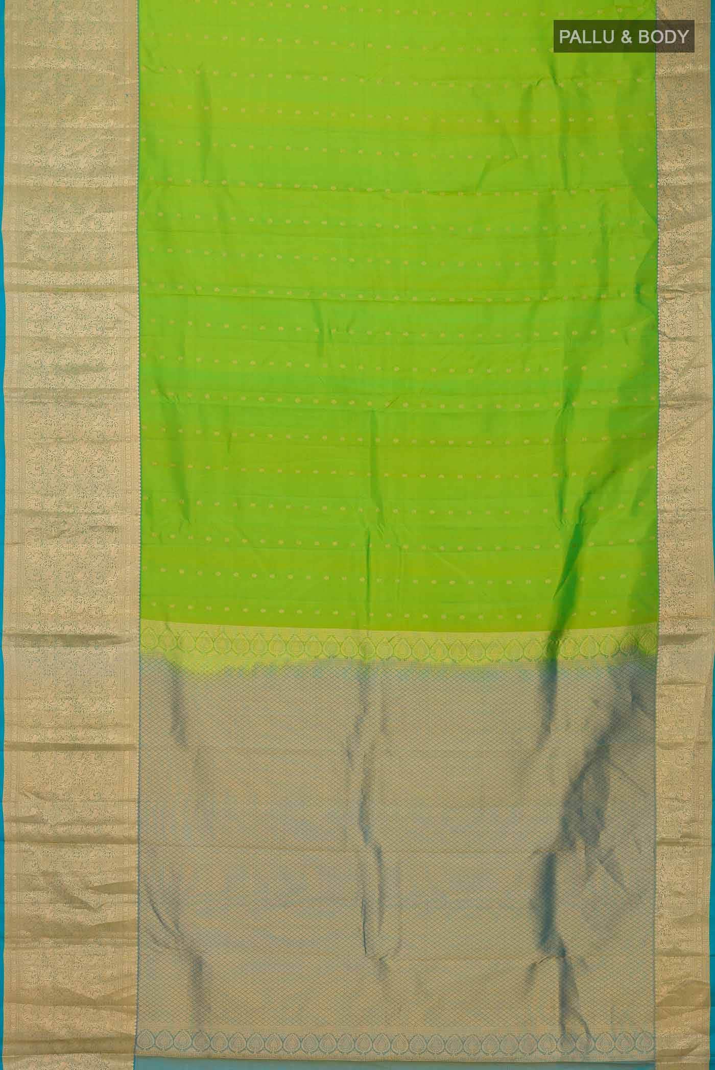 Green Kanchipuram Silk Saree