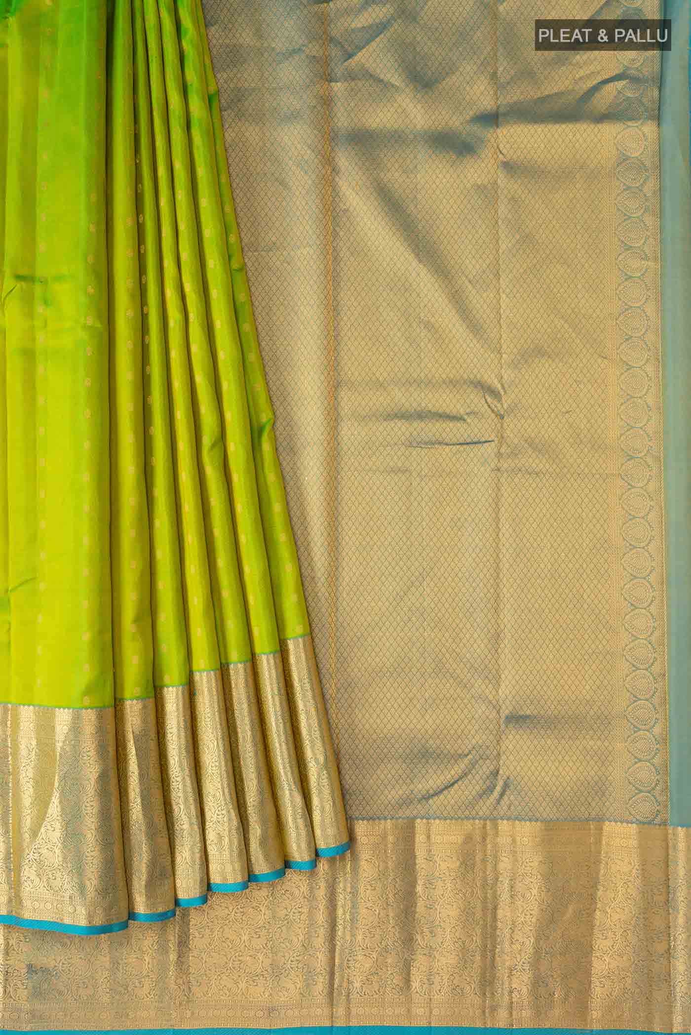 Green Kanchipuram Silk Saree