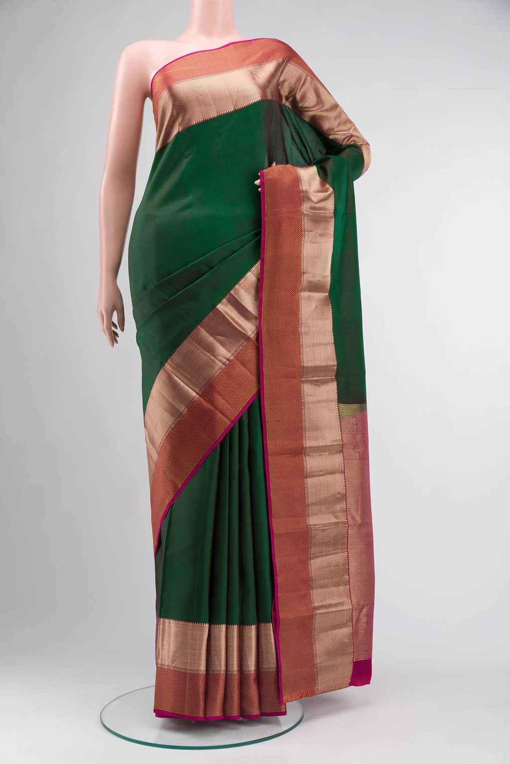 Green Kanchipuram Silk Saree