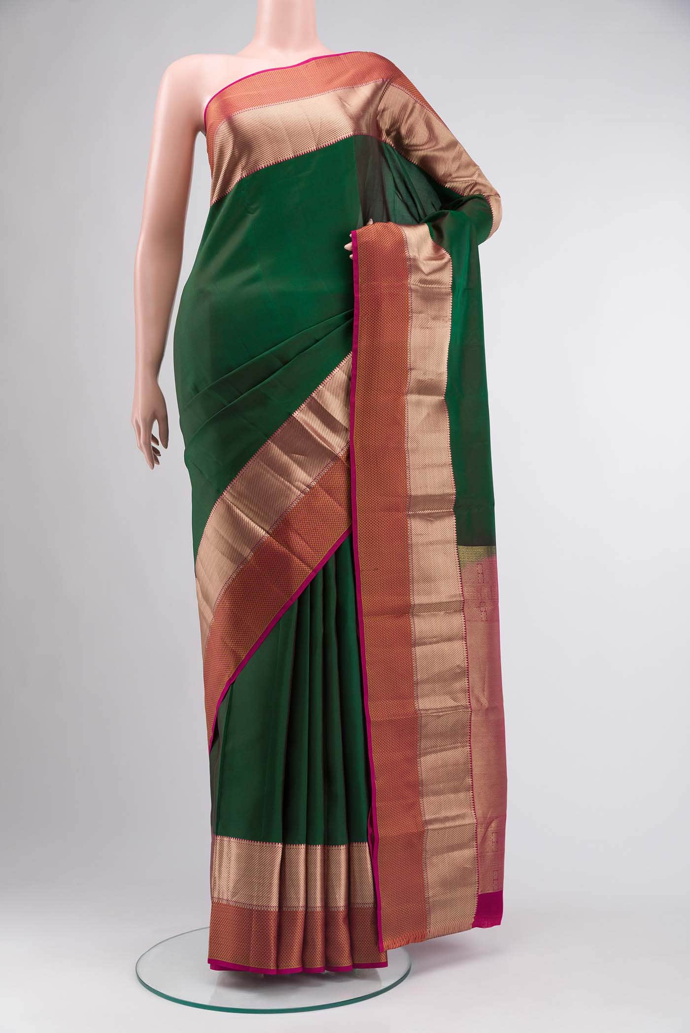 Green Kanchipuram Silk Saree