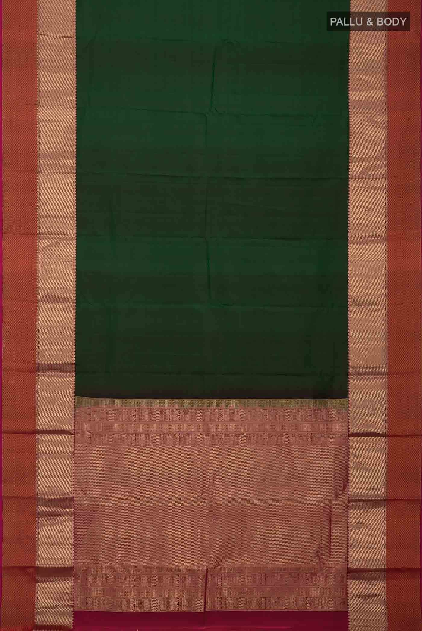 Green Kanchipuram Silk Saree