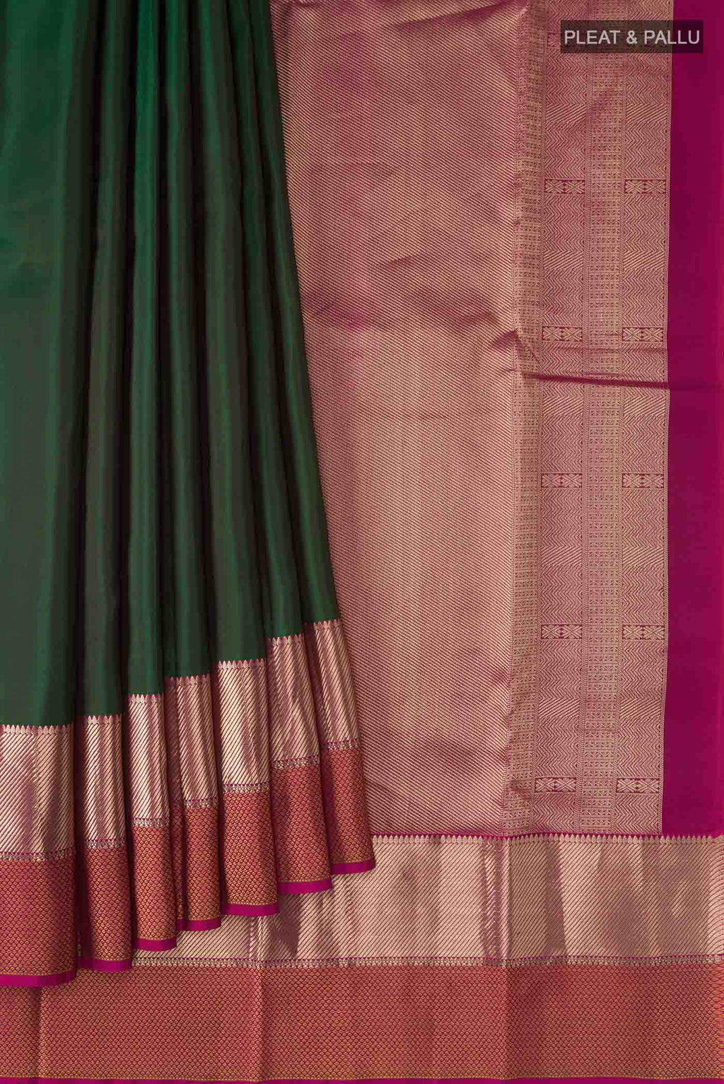 Green Kanchipuram Silk Saree