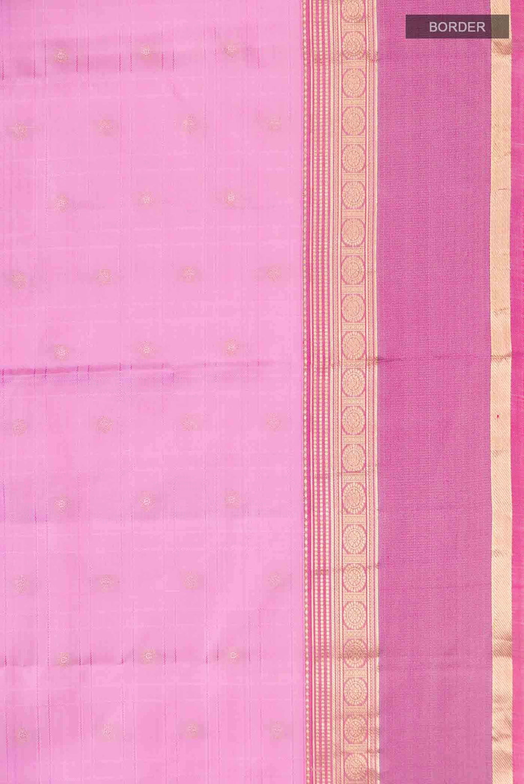 Pink Kanchipuram Silk Saree