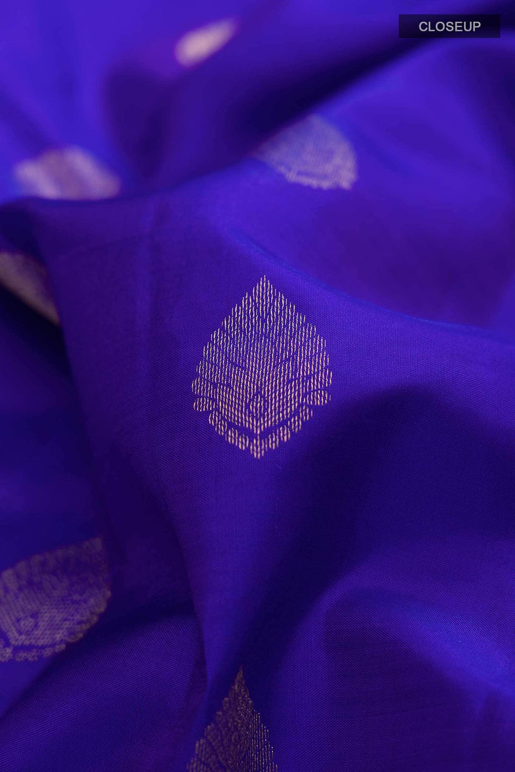 Blue Kanchipuram Silk Saree