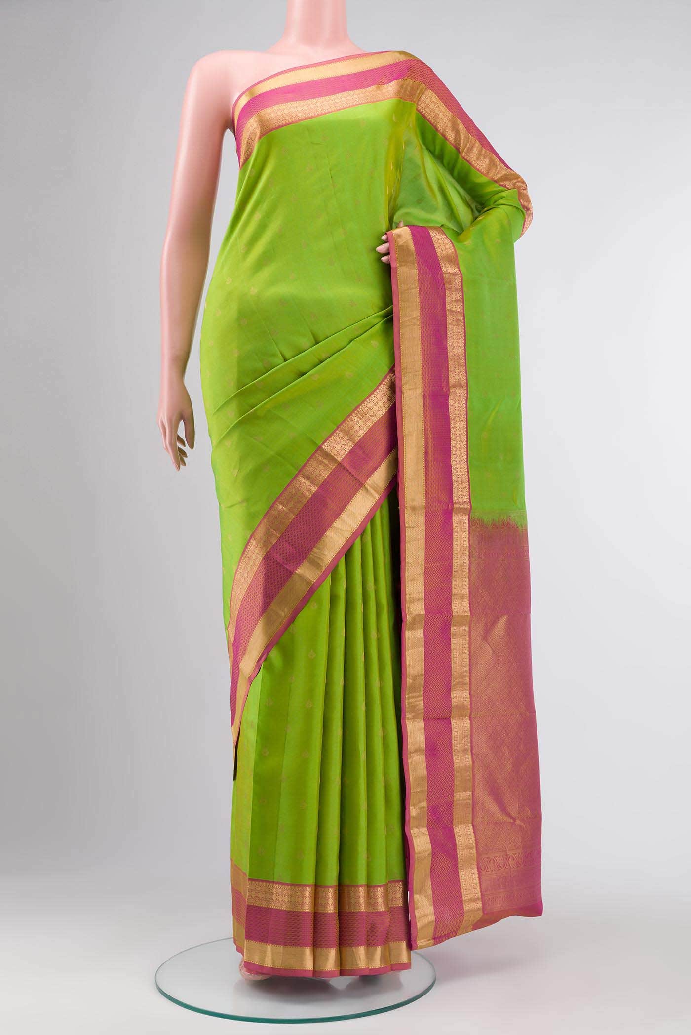 Green Kanchipuram Silk Saree