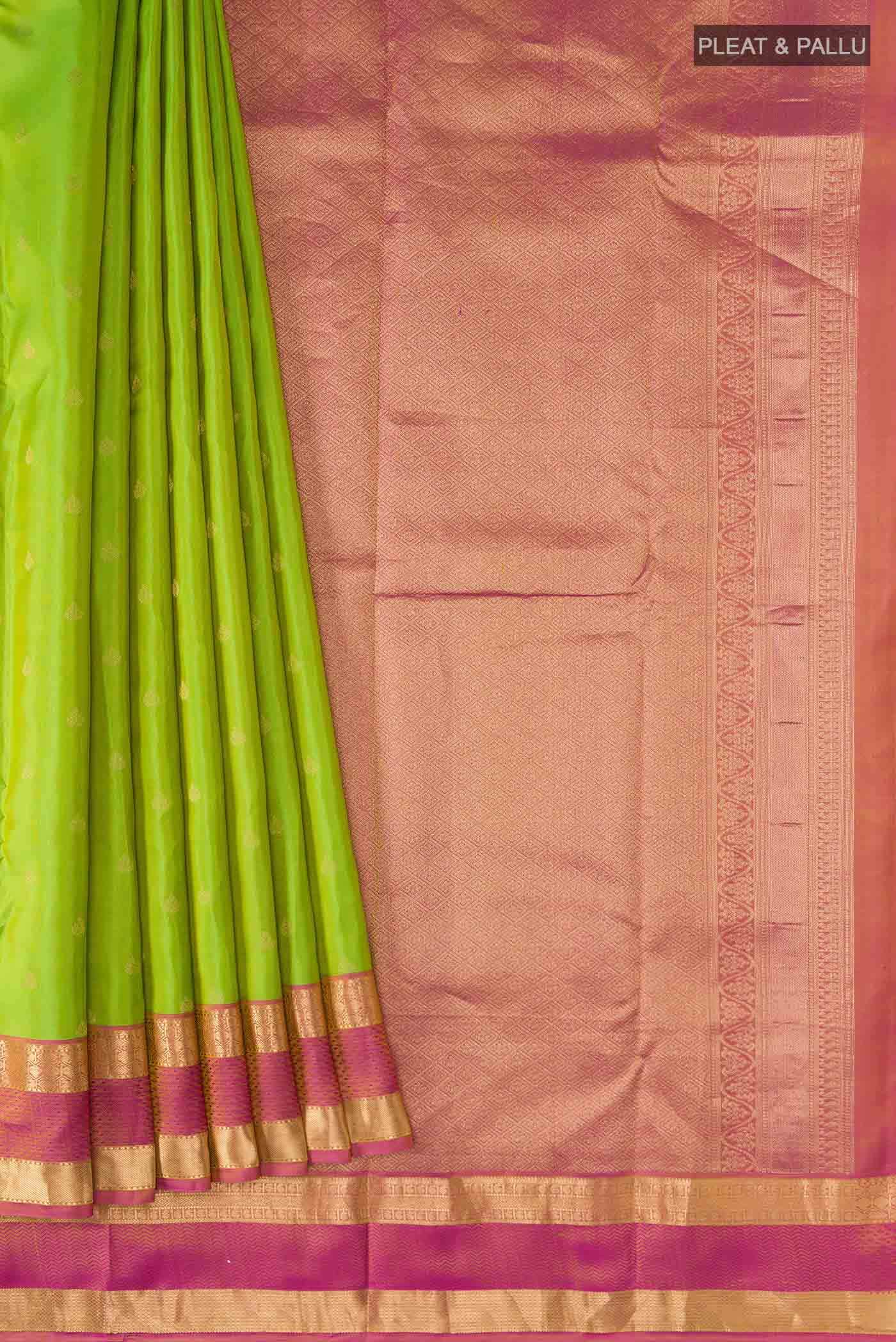 Green Kanchipuram Silk Saree