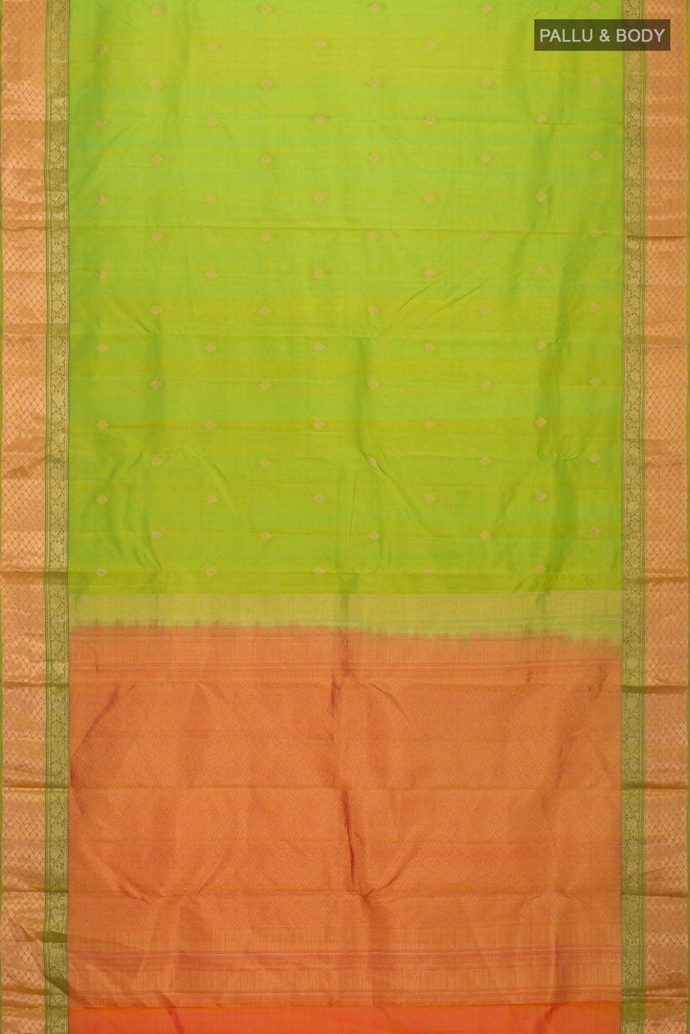 Green Kanchipuram Silk Saree