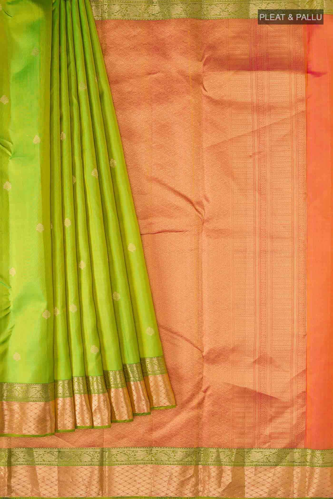Green Kanchipuram Silk Saree