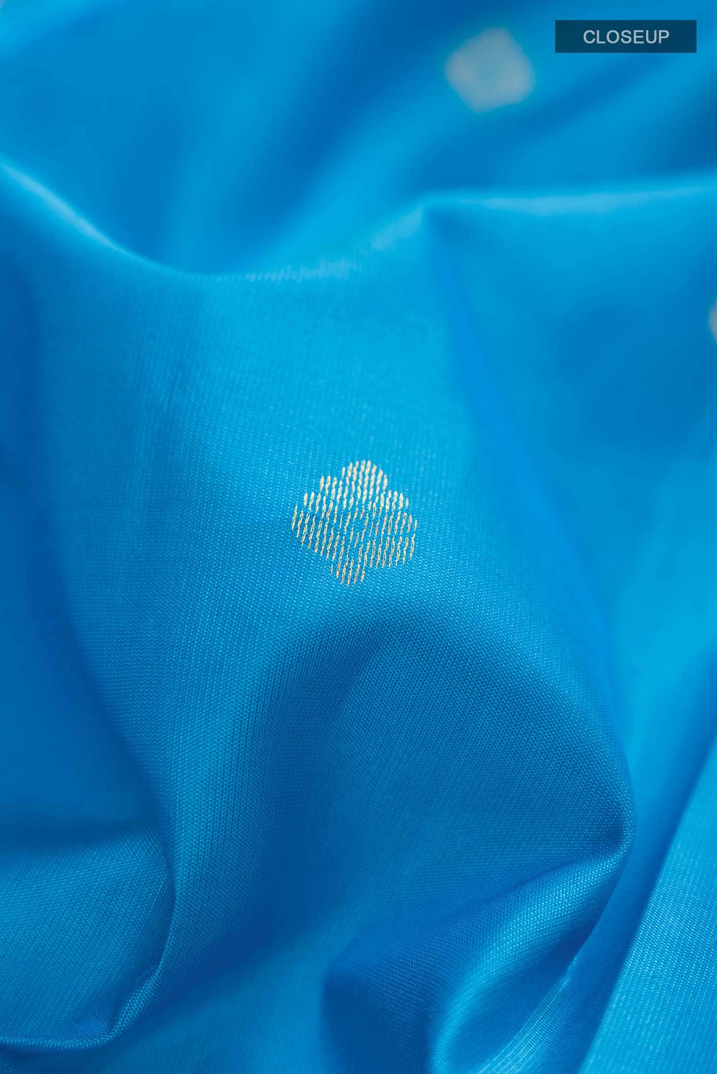 Blue Kanchipuram Silk Saree