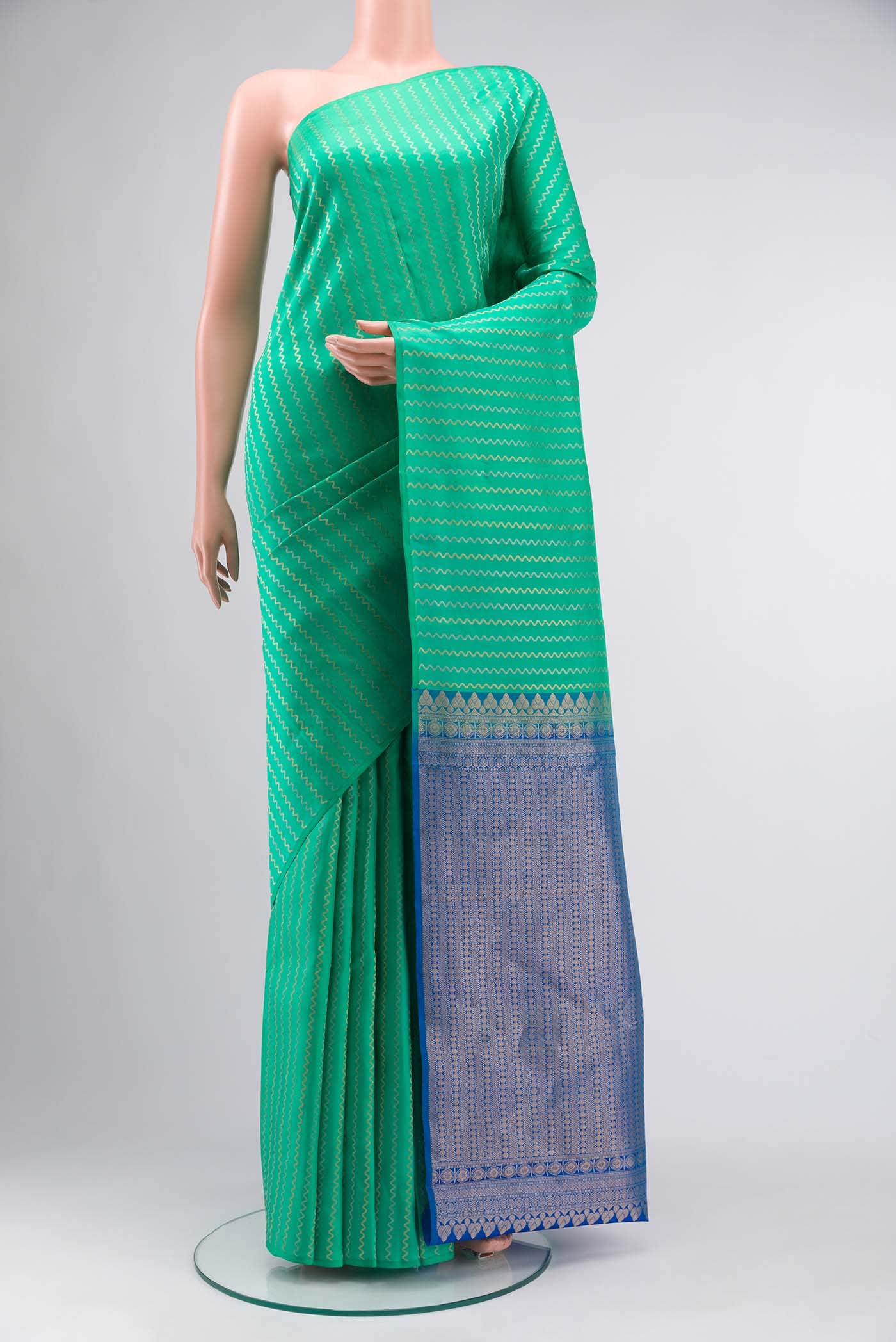 Green Kanchipuram Silk Saree