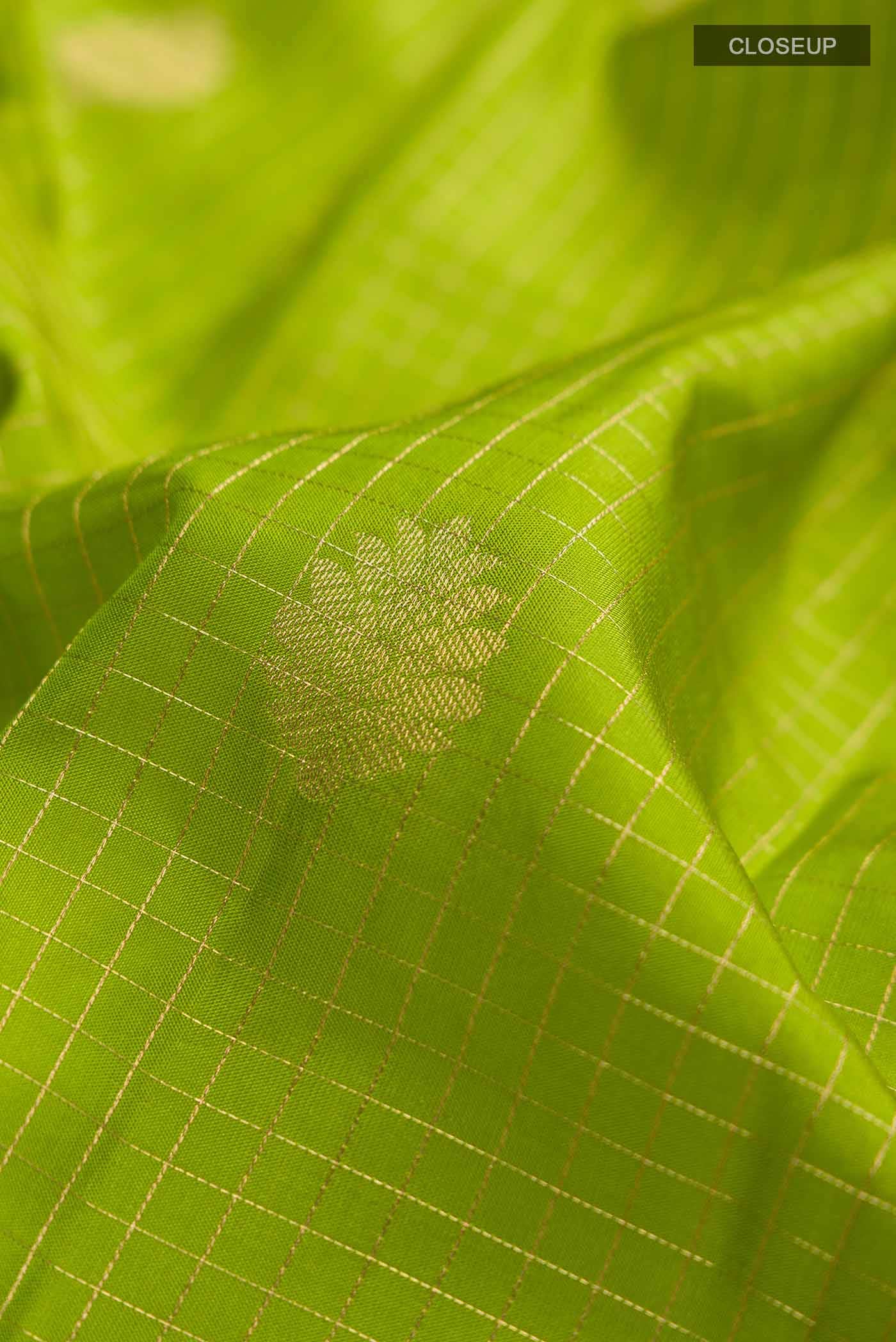 Green Kanchipuram Silk Saree