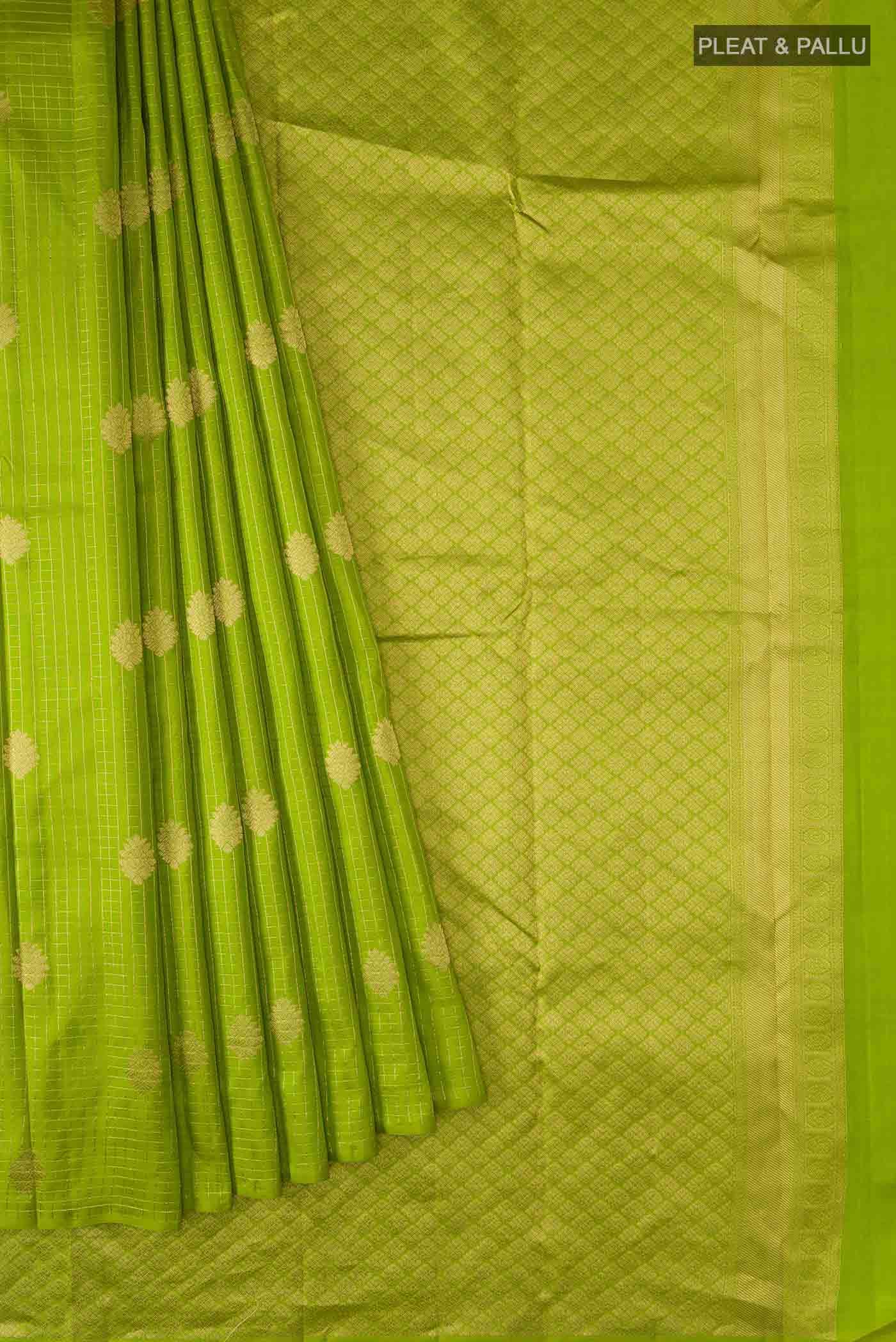 Green Kanchipuram Silk Saree