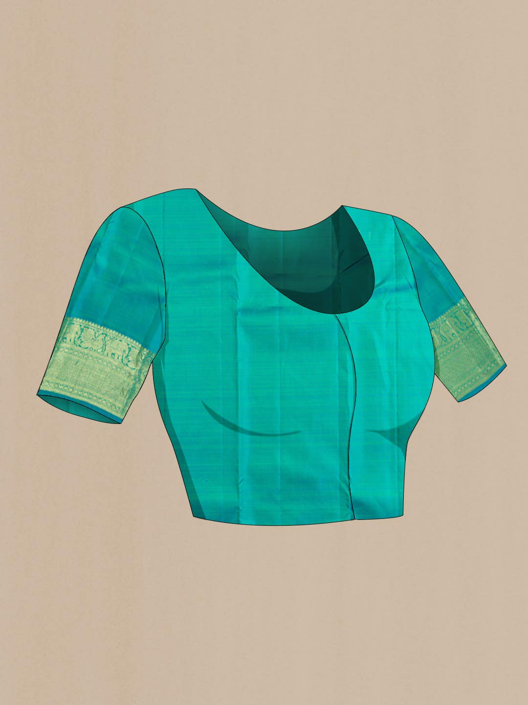 Green Kanchipuram Silk Saree
