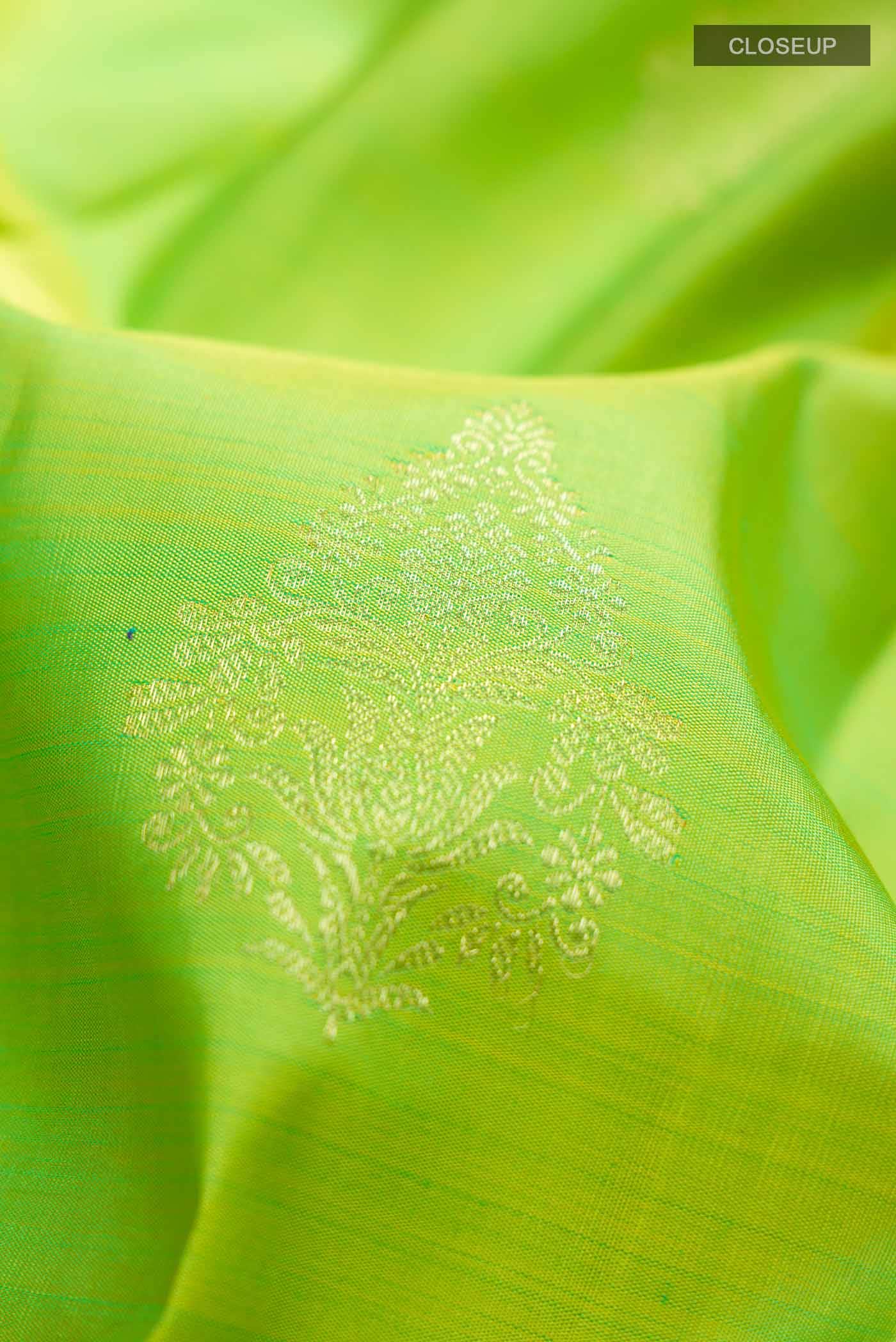 Green Kanchipuram Silk Saree