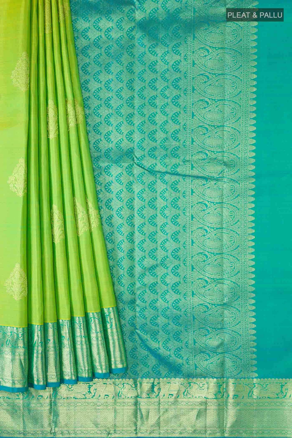 Green Kanchipuram Silk Saree