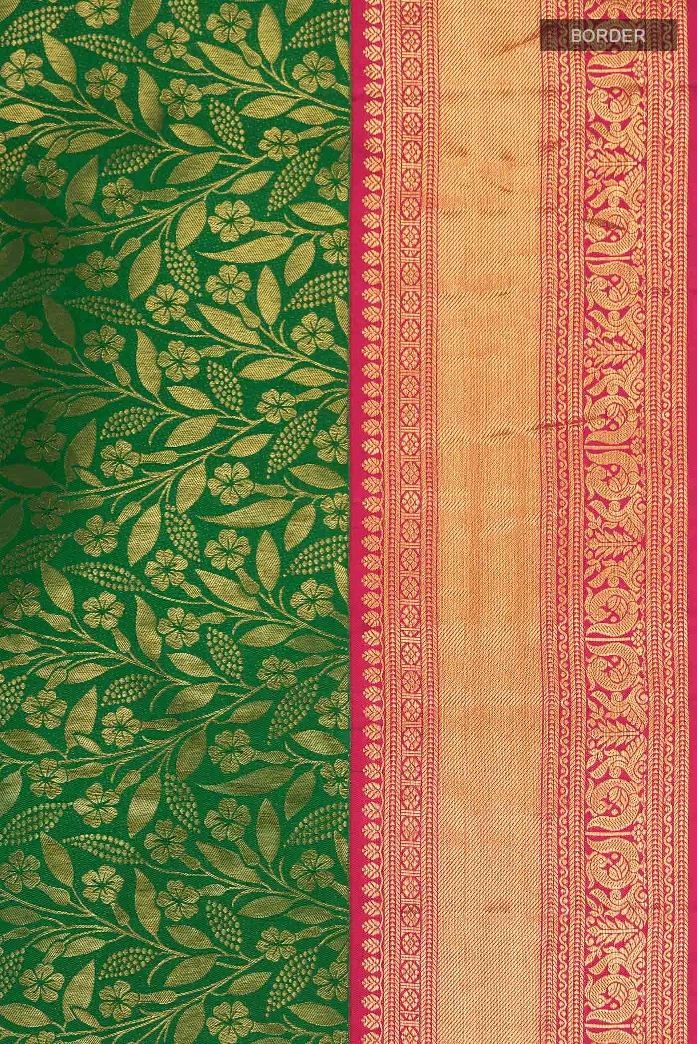 Green Kanchipuram Silk Saree