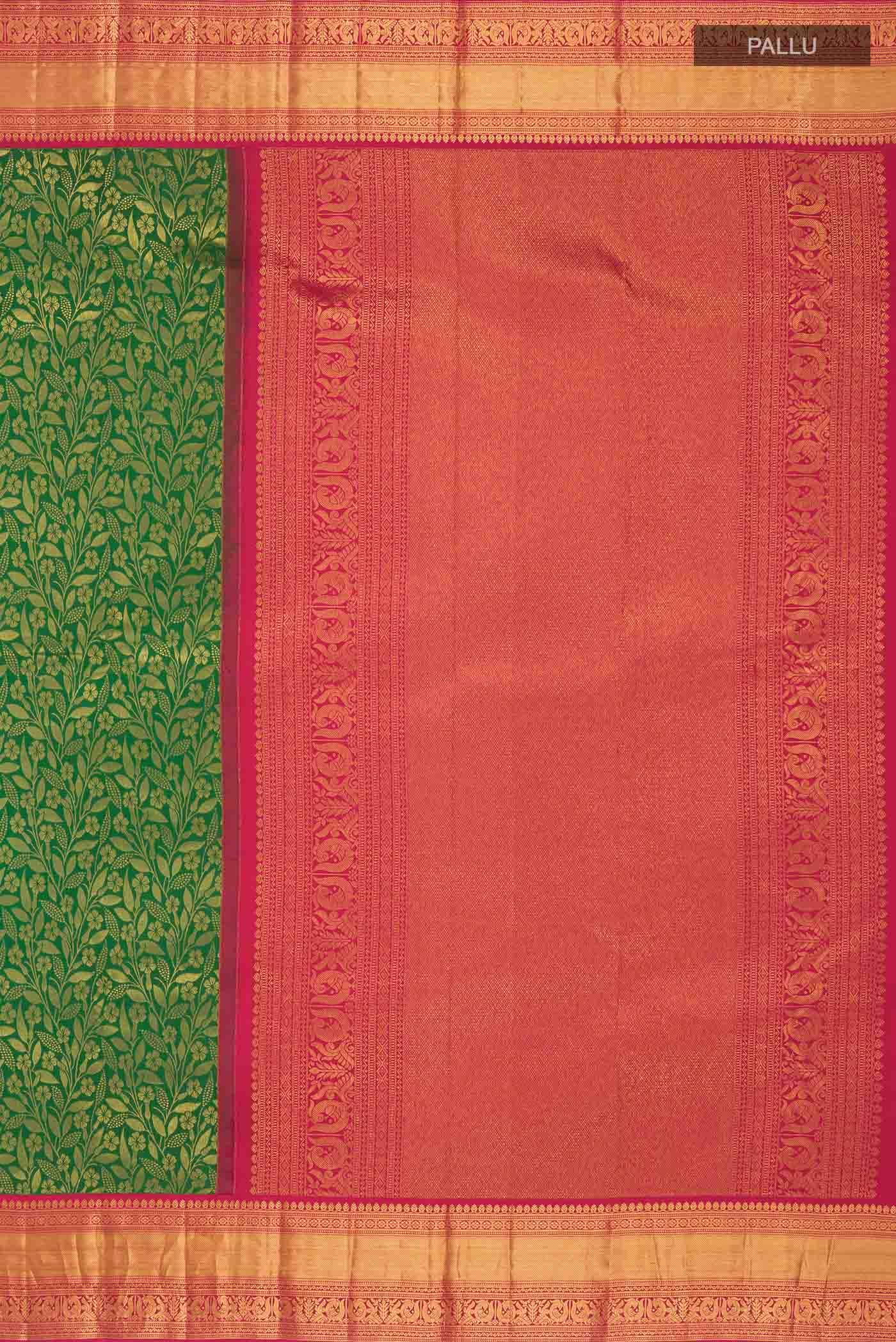 Green Kanchipuram Silk Saree