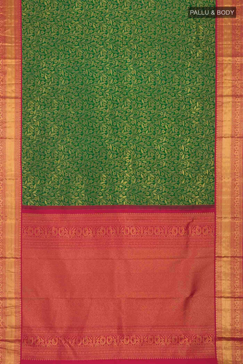 Green Kanchipuram Silk Saree
