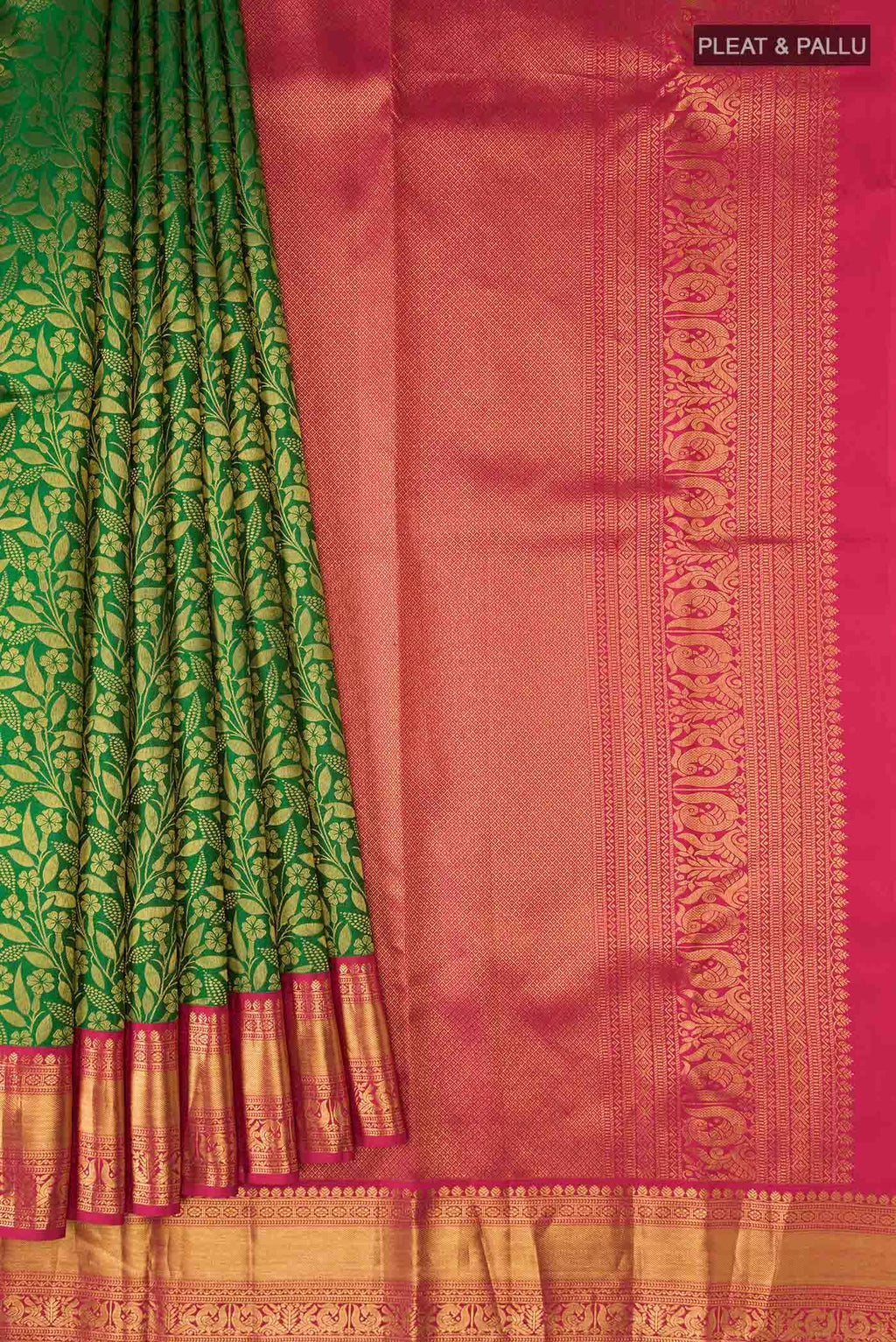 Green Kanchipuram Silk Saree