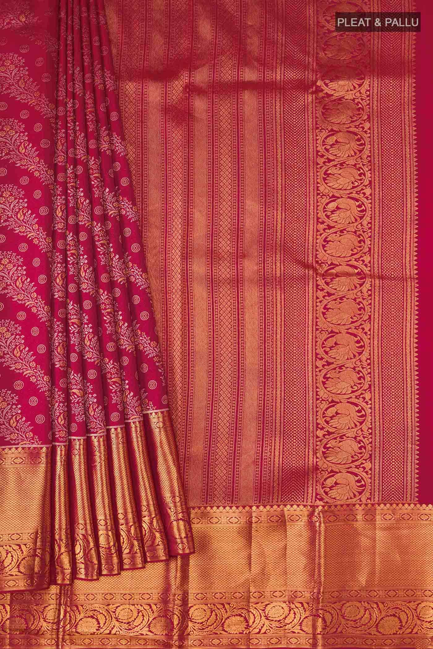 Red Kanchipuram Silk Saree