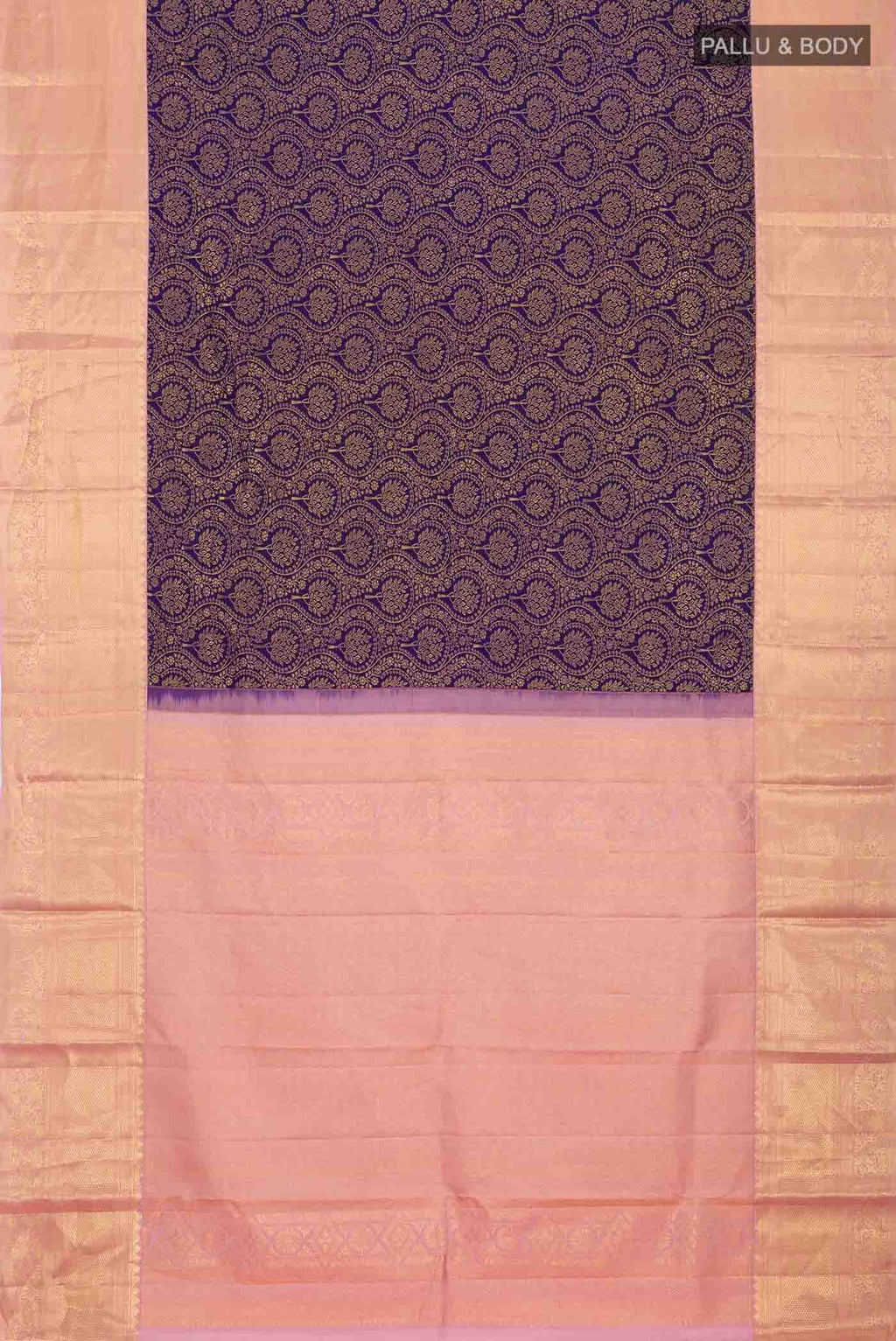 Blue Kanchipuram Saree