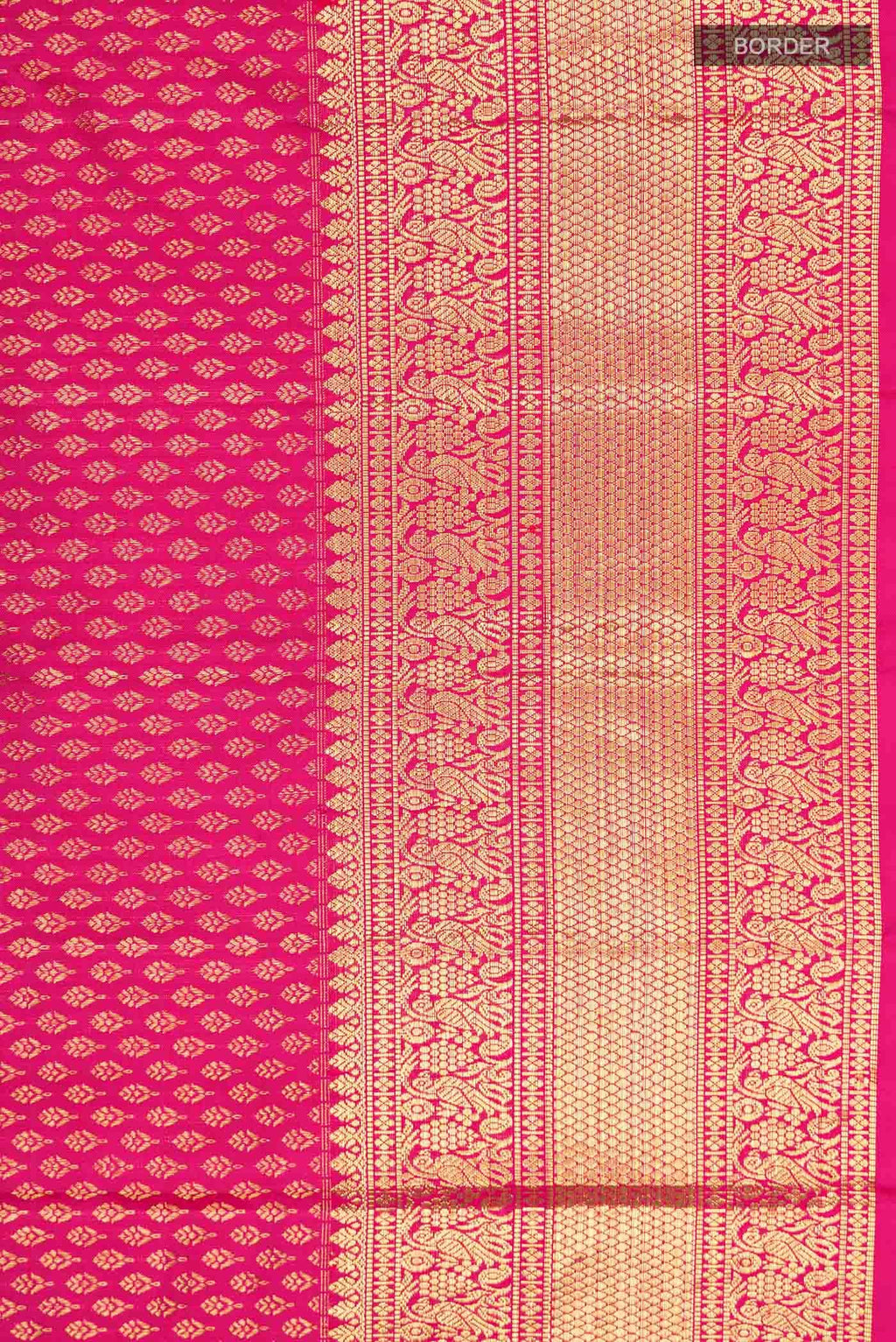 Pink Kanchipuram Silk Saree