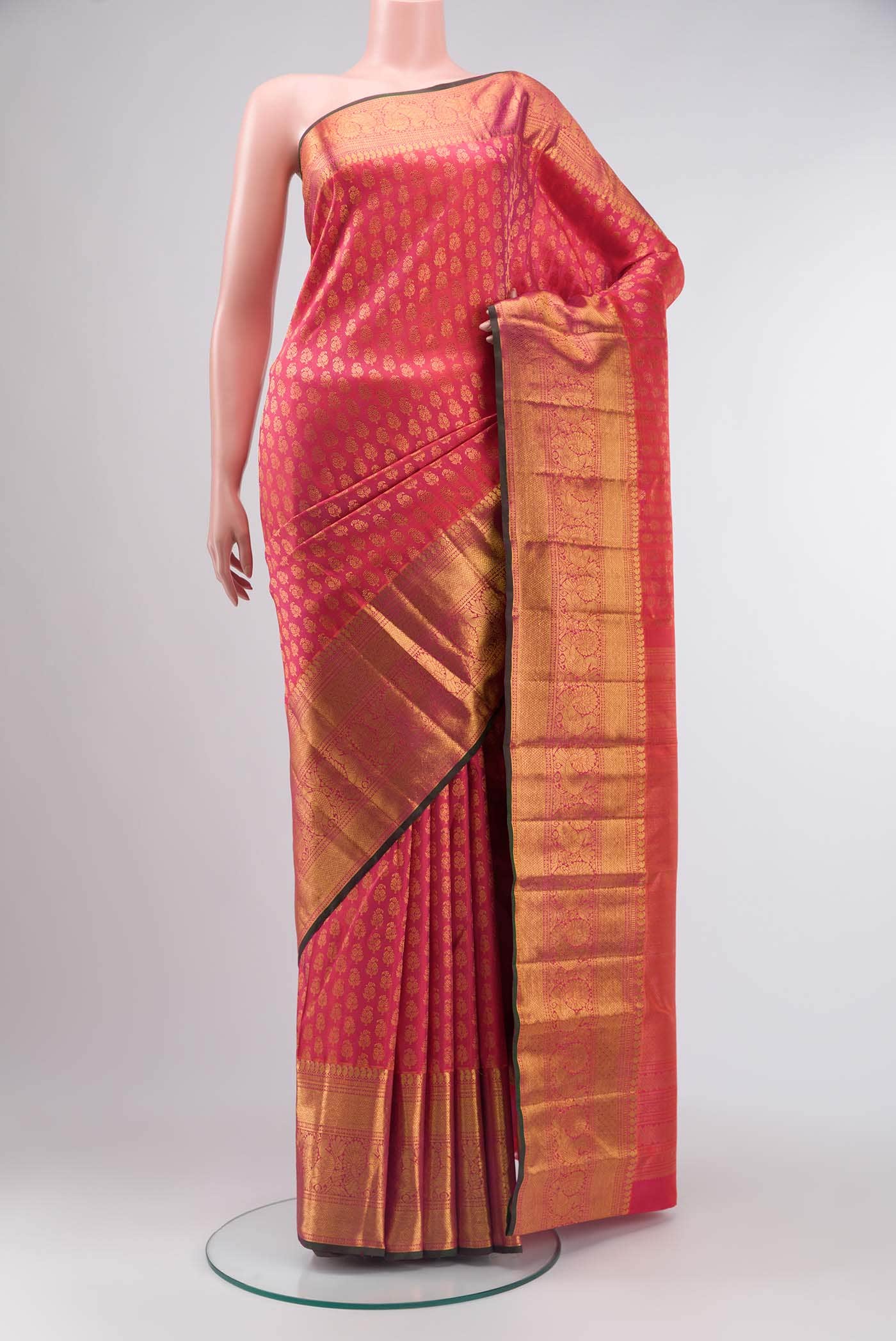 Multi Kanchipuram Silk Saree