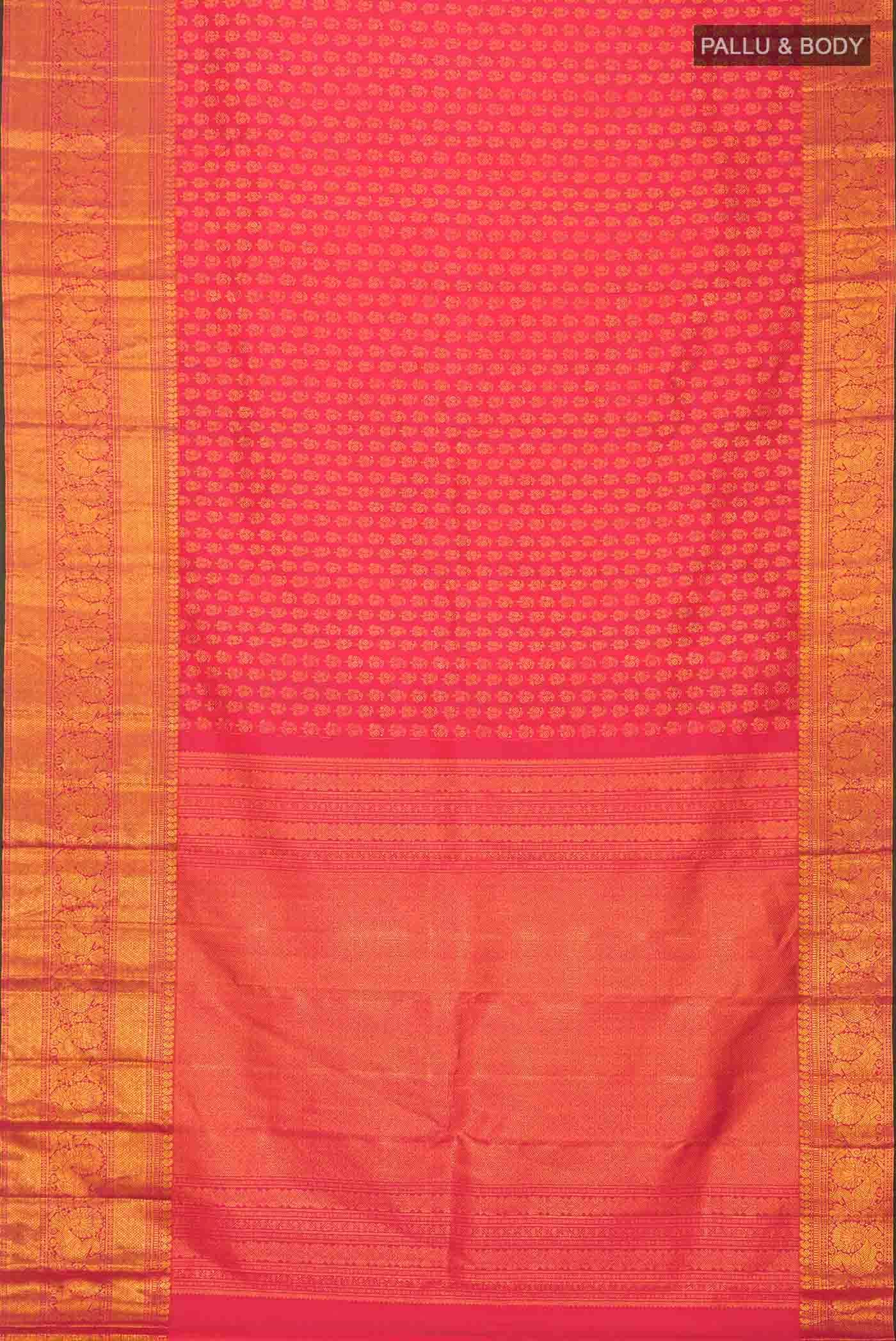 Multi Kanchipuram Silk Saree