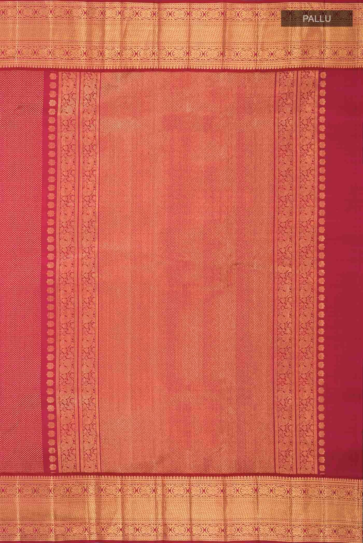 Magenta Kanchipuram Silk Saree