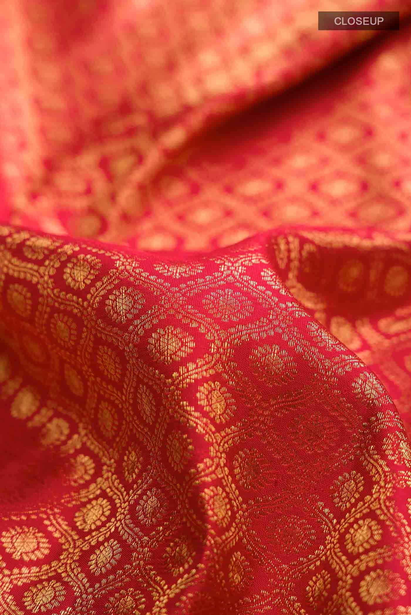 Red Kanchipuram Silk Saree