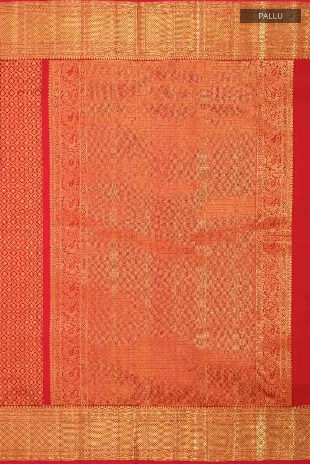 Red Kanchipuram Silk Saree