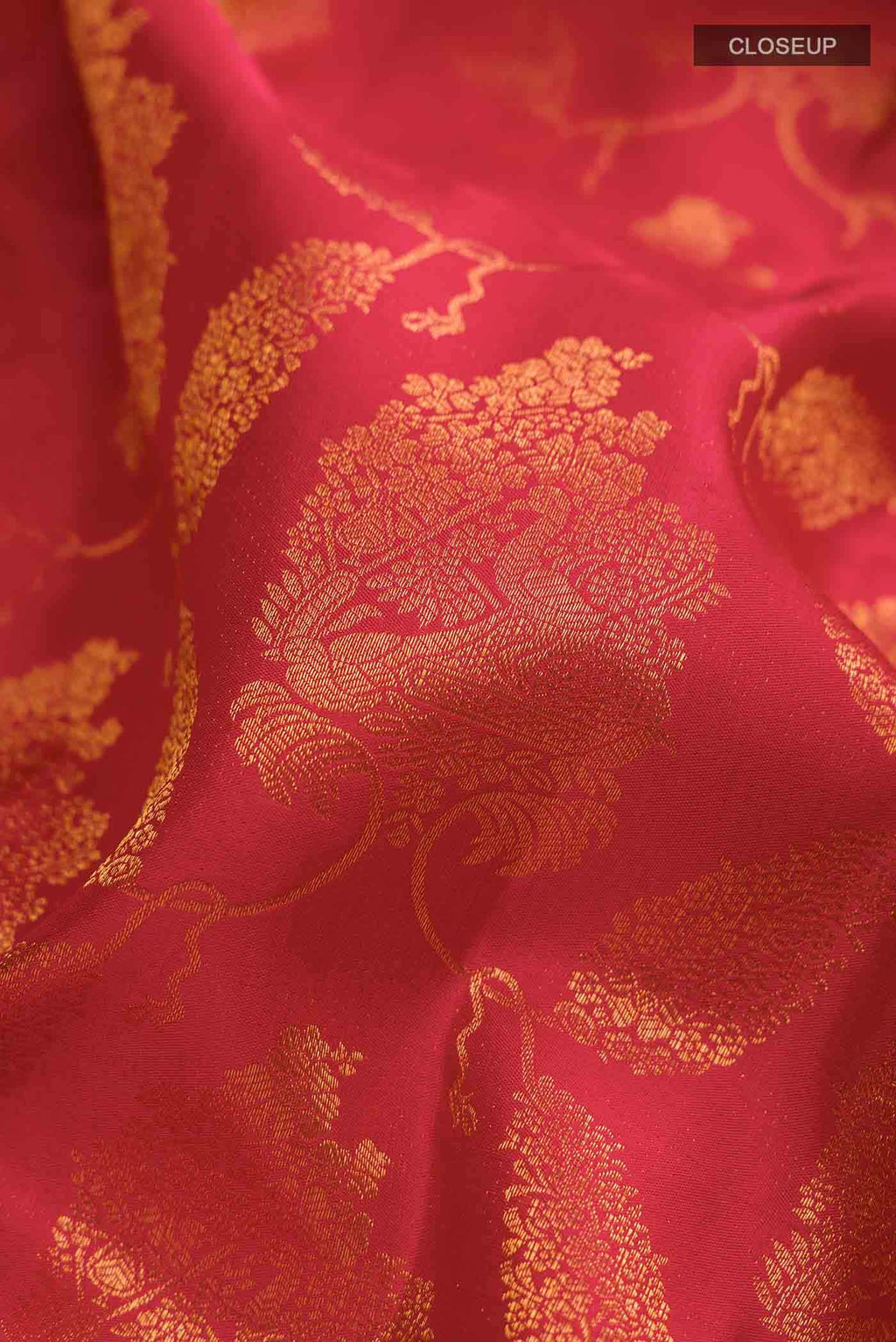 Red Kanchipuram Silk Saree